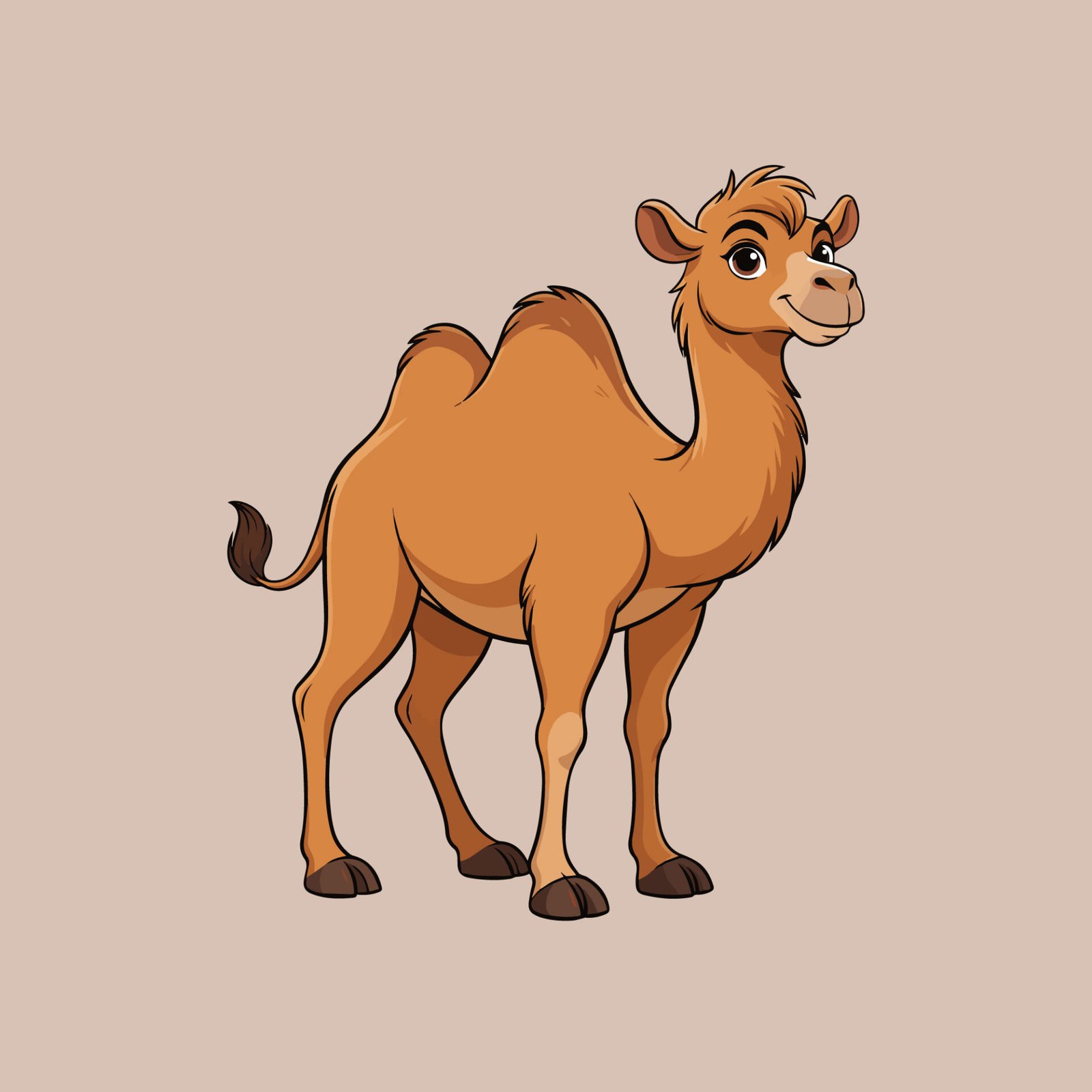 cute-cartoon-camel-character-vector-illustration