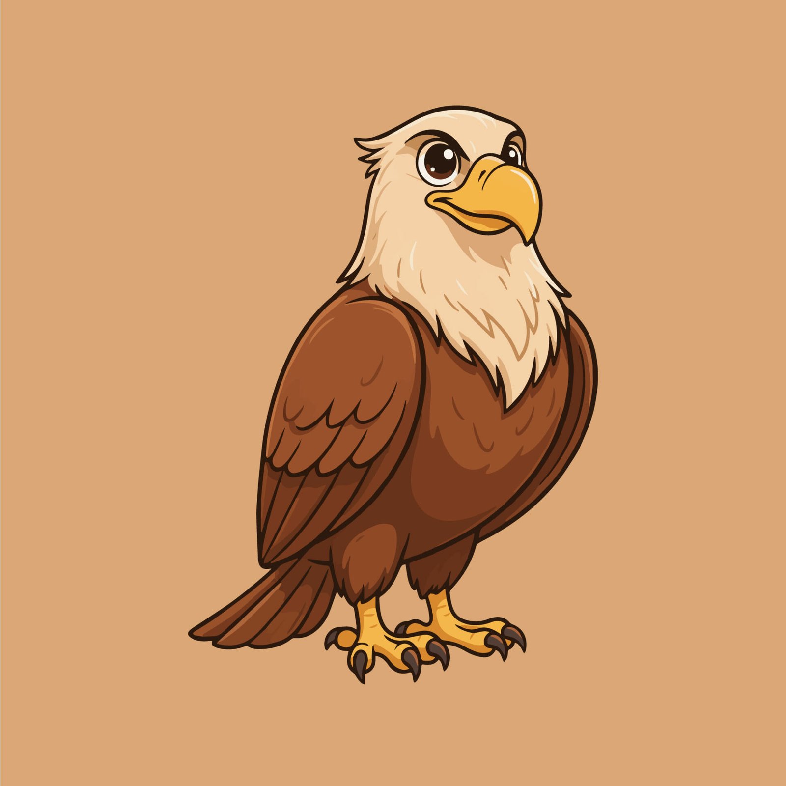 majestic-cartoon-bald-eagle-vector-illustration