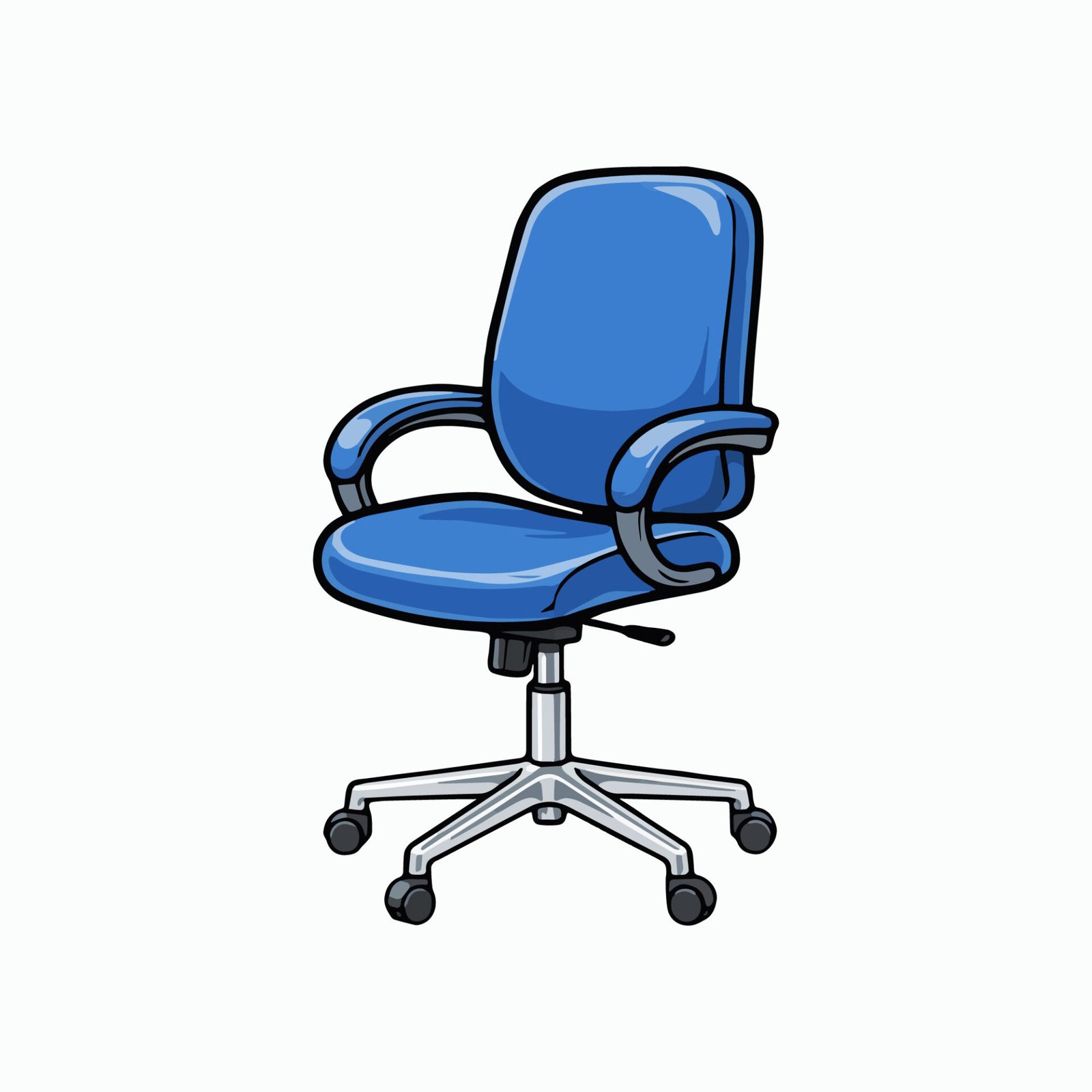 ergonomic-blue-desk-chair-cartoon-graphic-asset