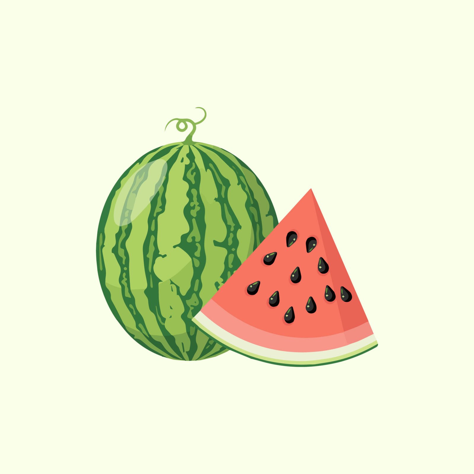 fresh-whole-watermelon-and-juicy-slice-vector-illustration