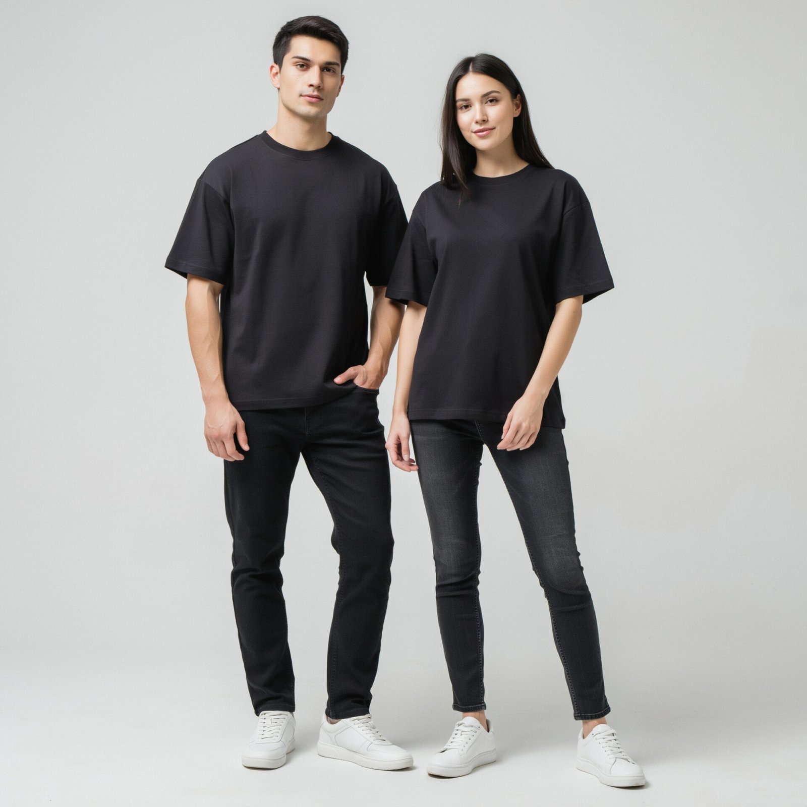 blank-solid-black-oversized-t-shirt-mockup-on-male-and-female-models