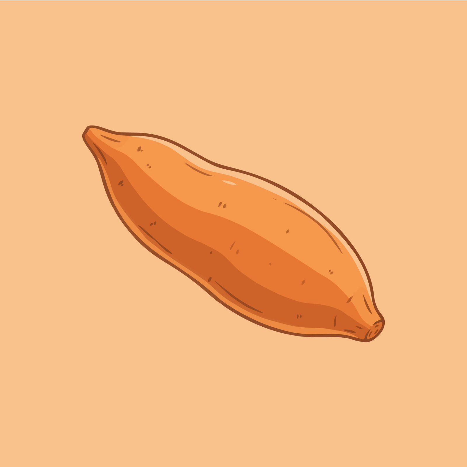 ripe-whole-yam-root-vegetable-graphic-asset