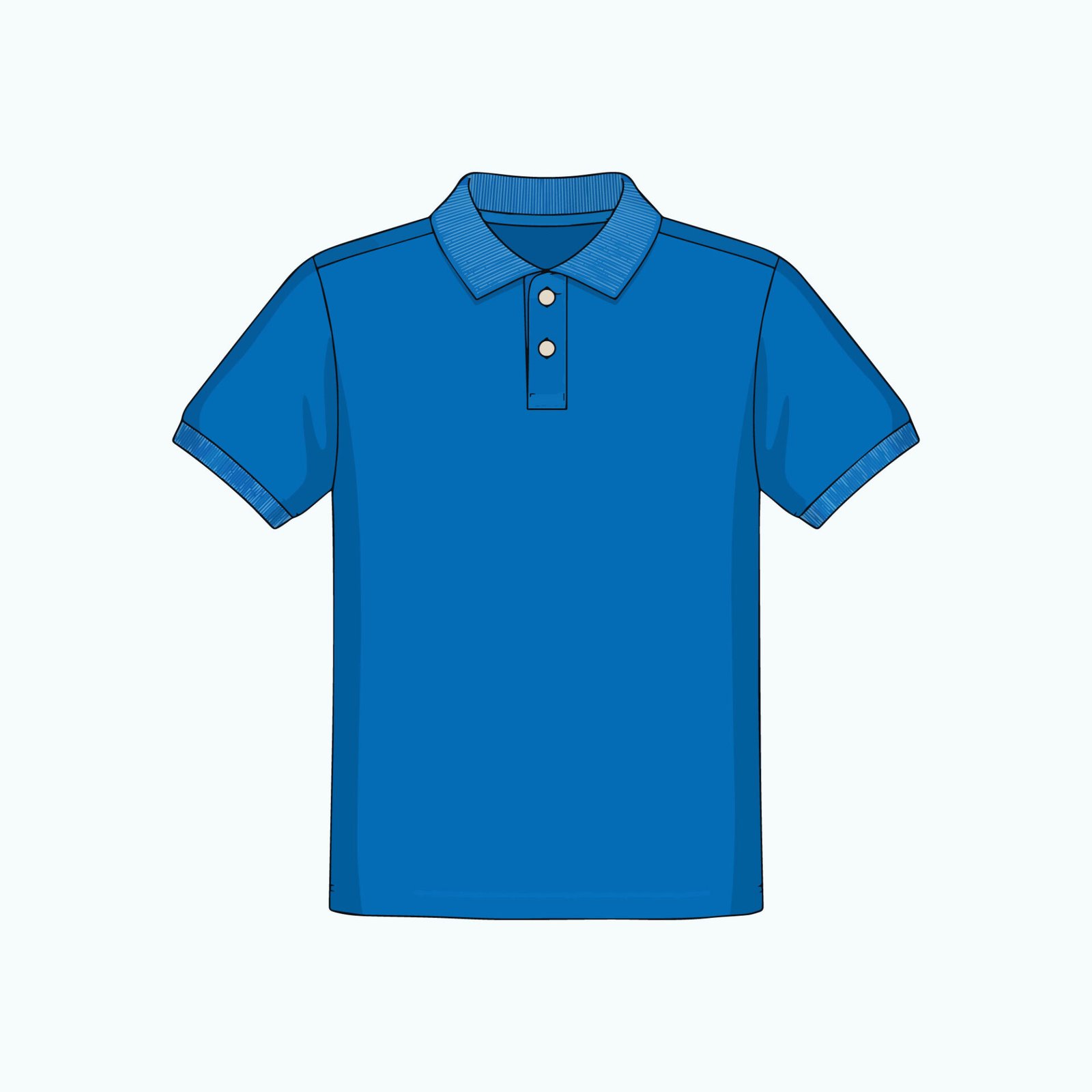 classic-blue-polo-shirt-technical-vector-illustration