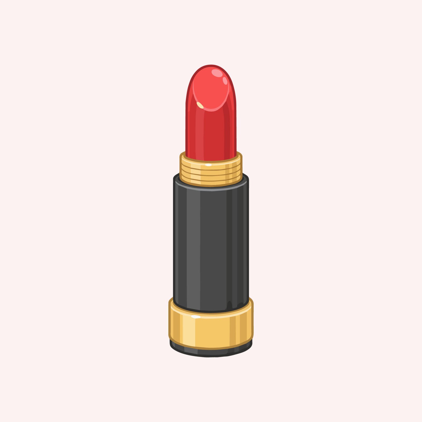 vector-illustration-of-red-lipstick-in-black-and-gold-case