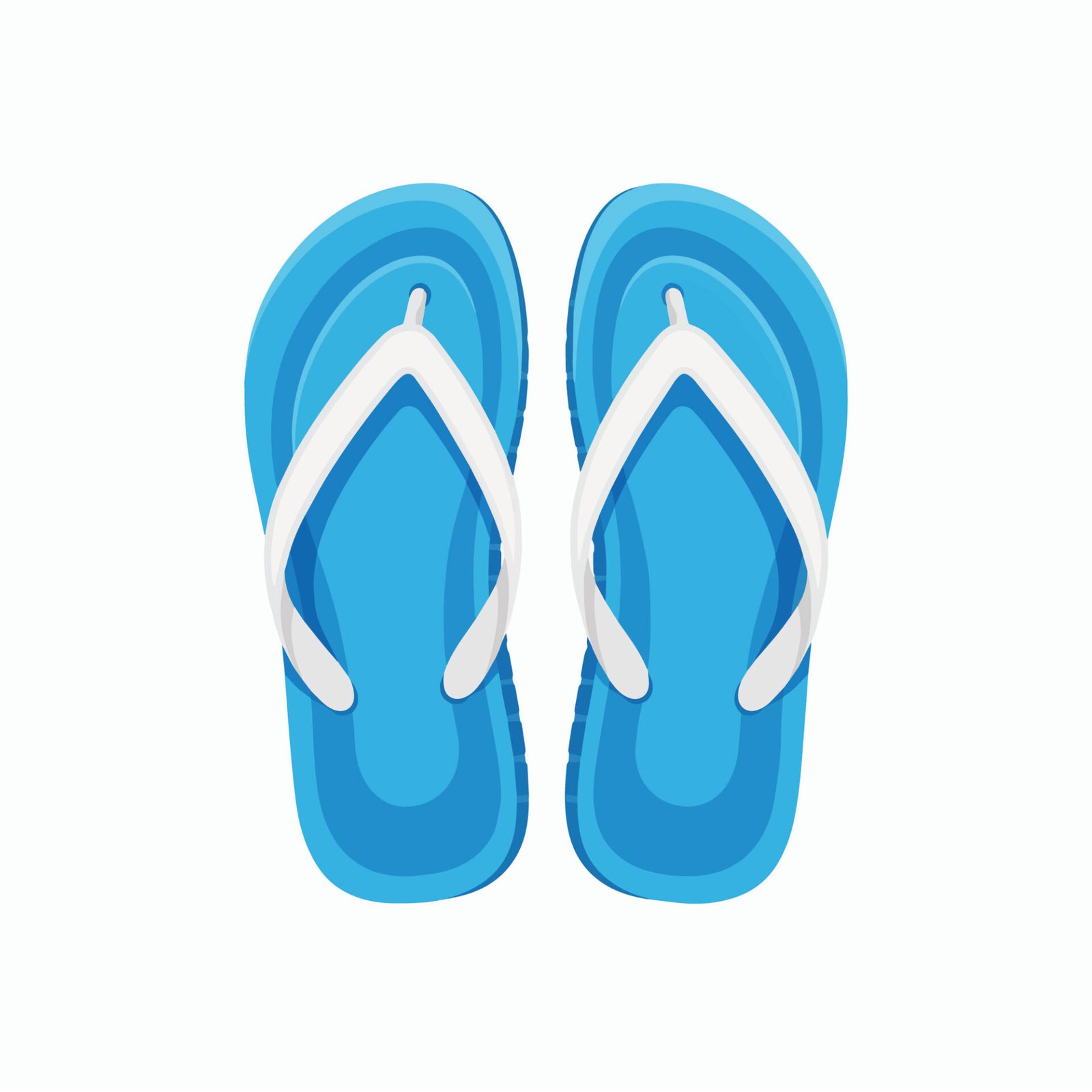 vector-illustration-of-blue-flops-sandals