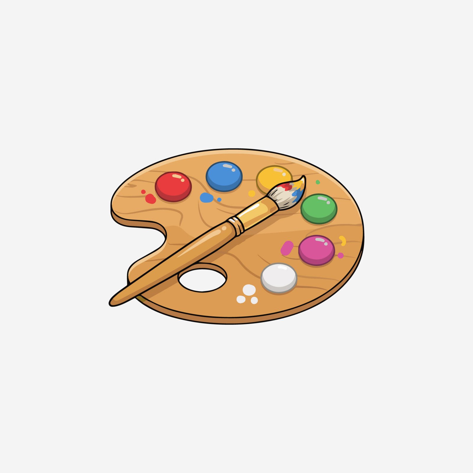 artist-paint-palette-with-brush-vector-icon