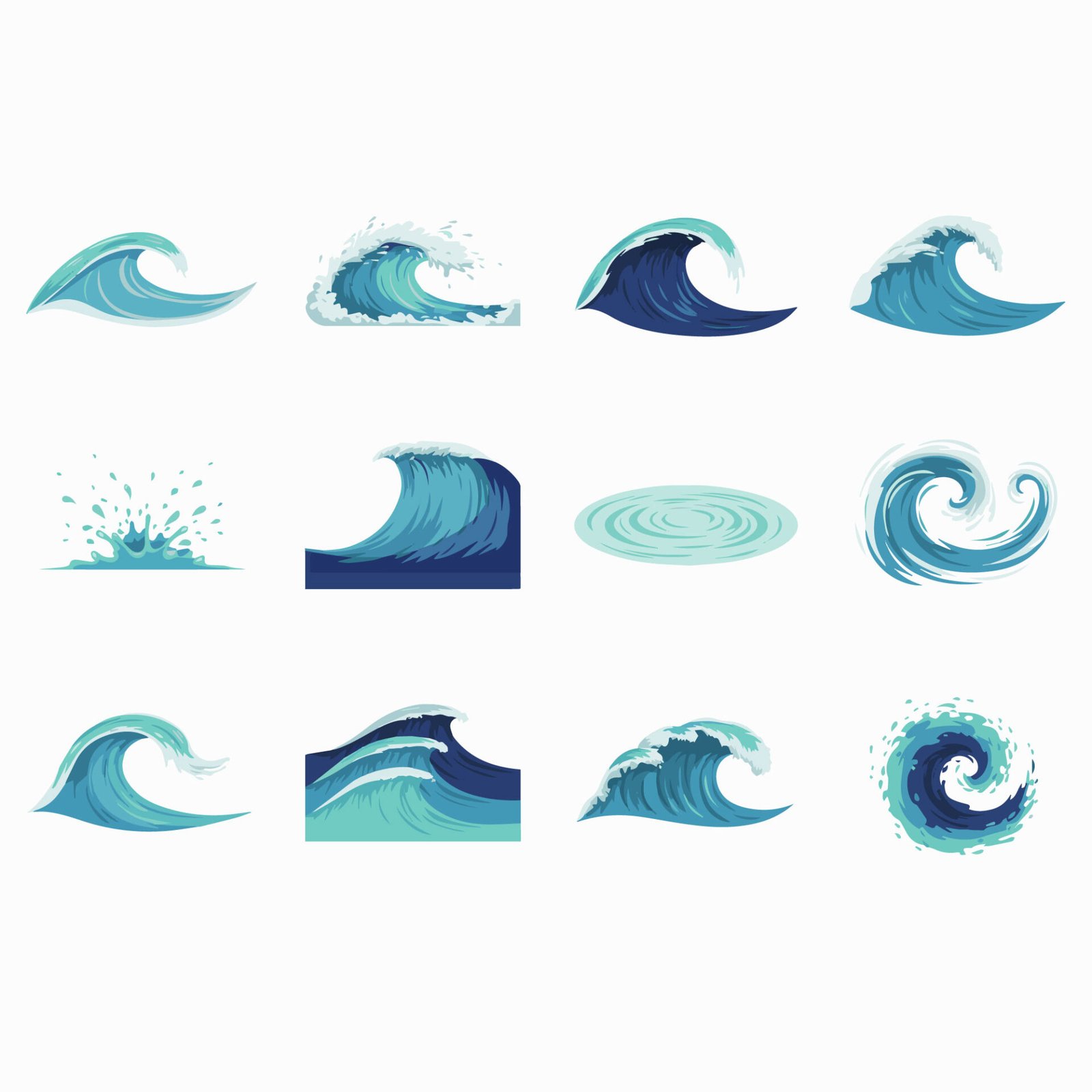 ocean-waves-set-vector-illustration
