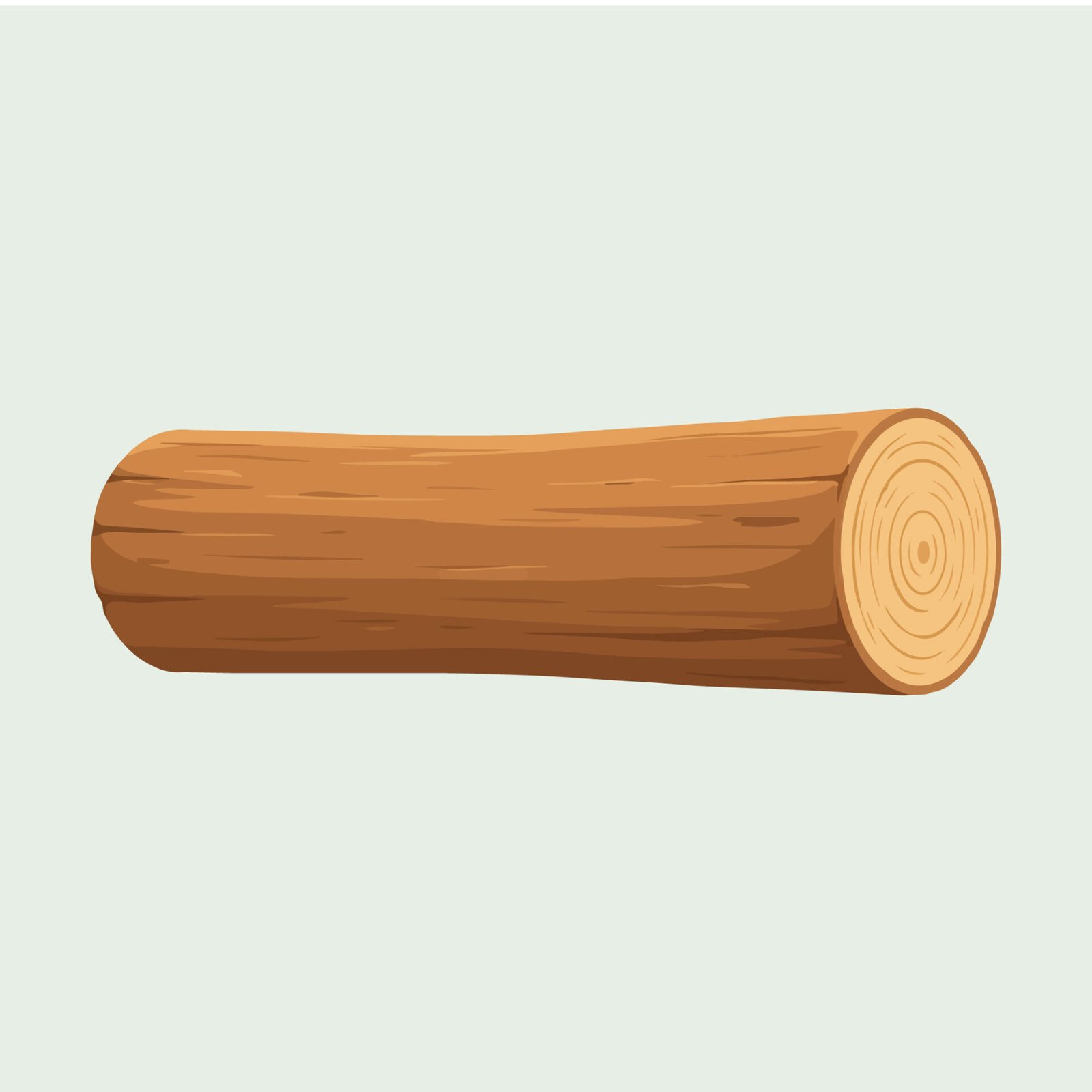 wooden-log-vector-illustration