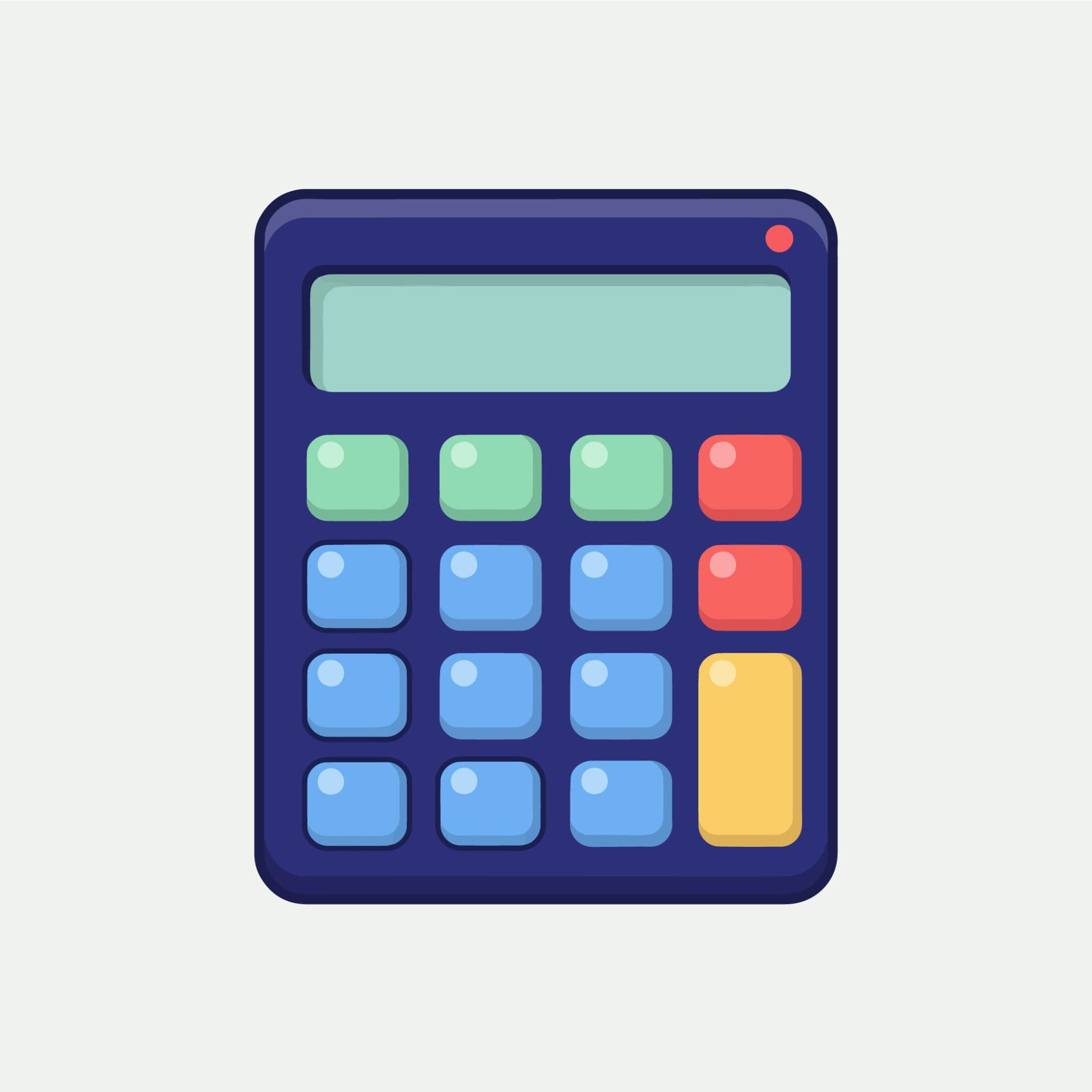 colorful-calculator-vector-illustration