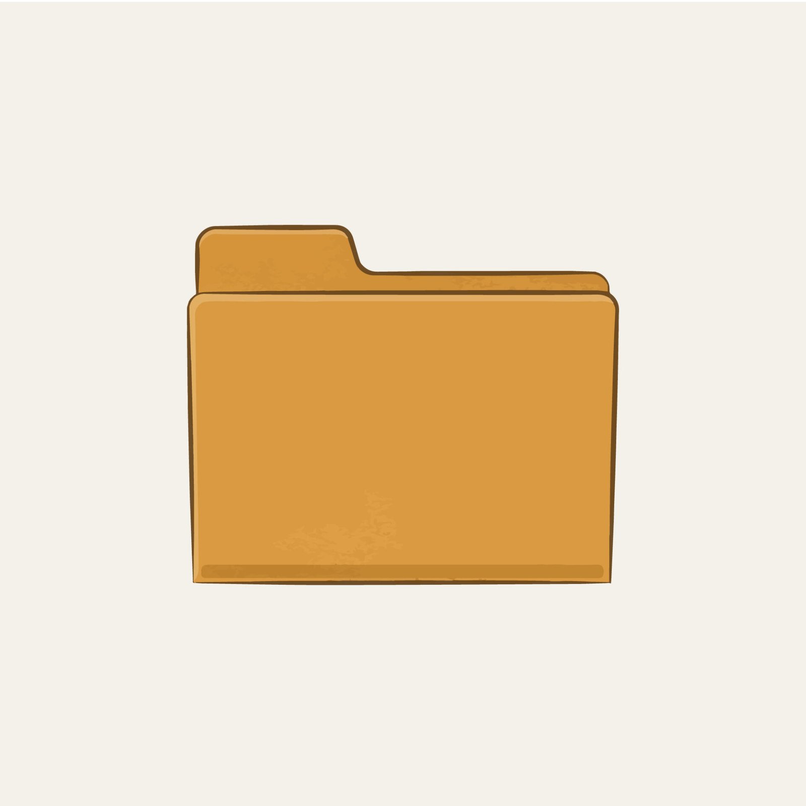 classic-manila-file-folder-vector-illustration