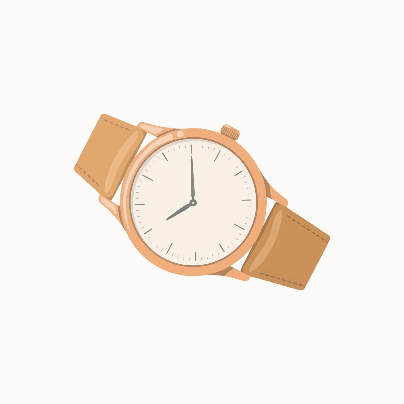 classic-wristwatch-vector-illustration