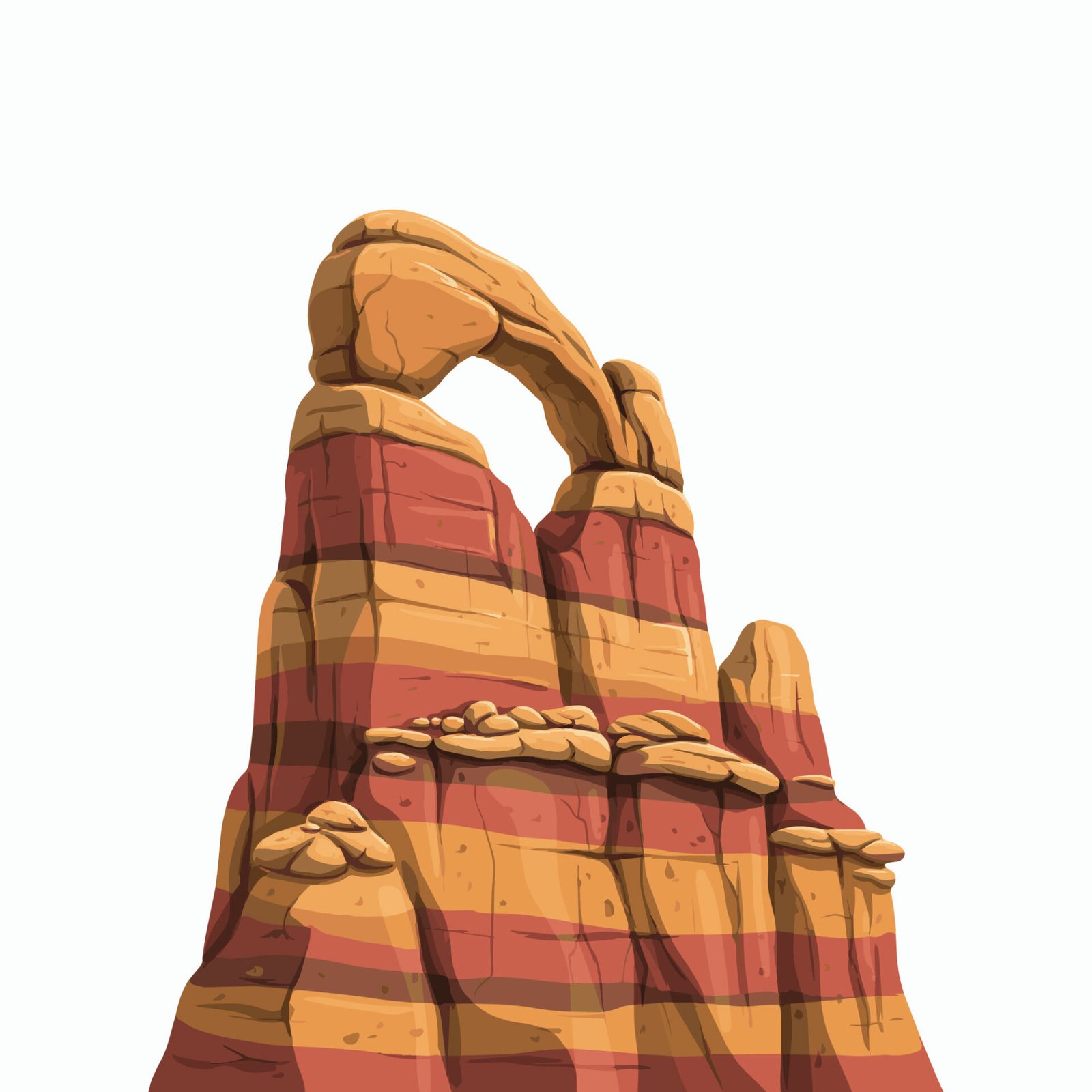 desert-sandstone-canyon-vector-illustration