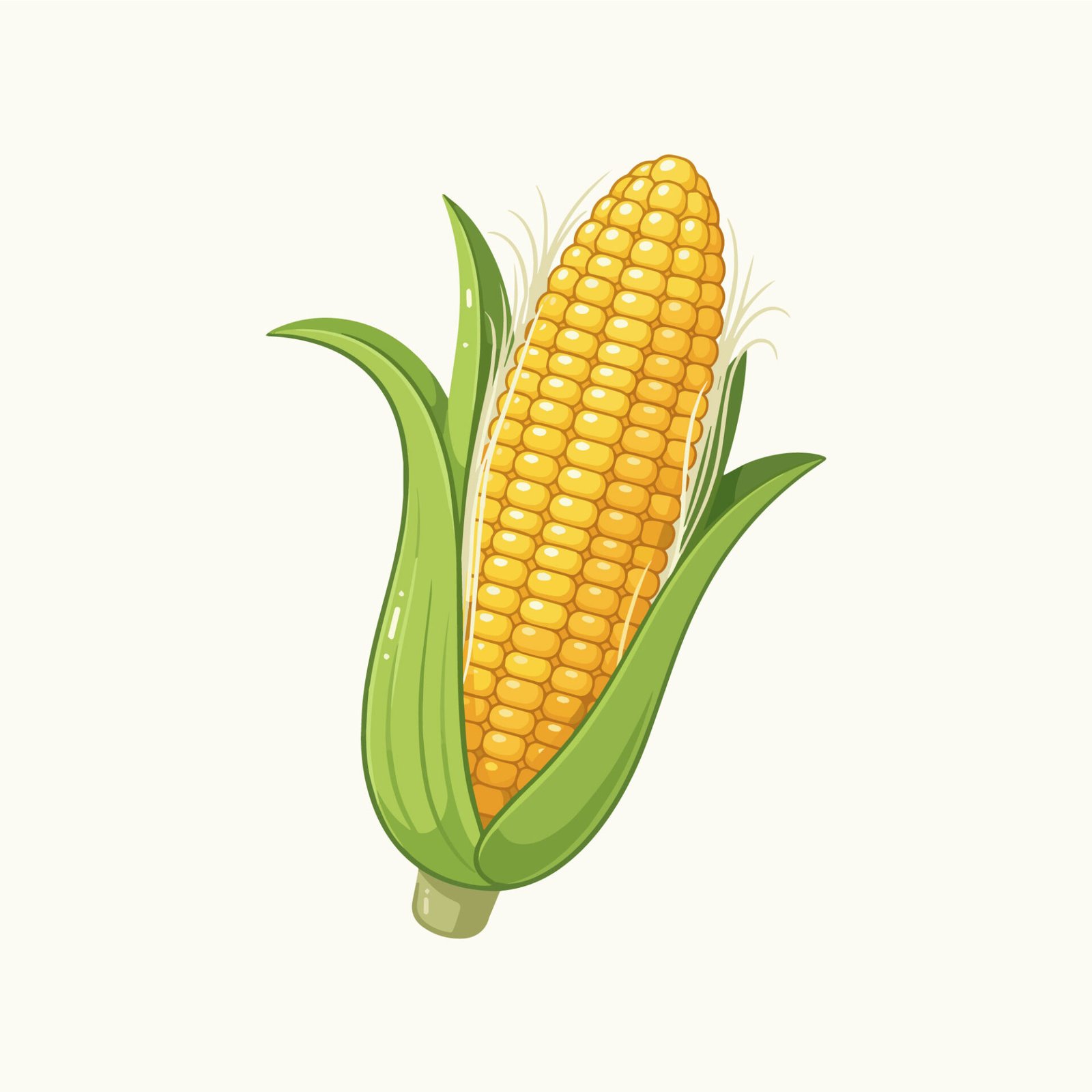 fresh-corn-on-the-cob-vector-illustration