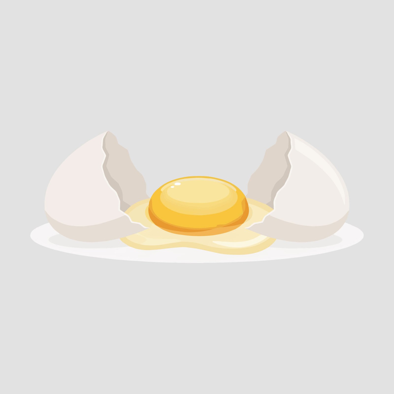 cracked-raw-egg-vector-illustration