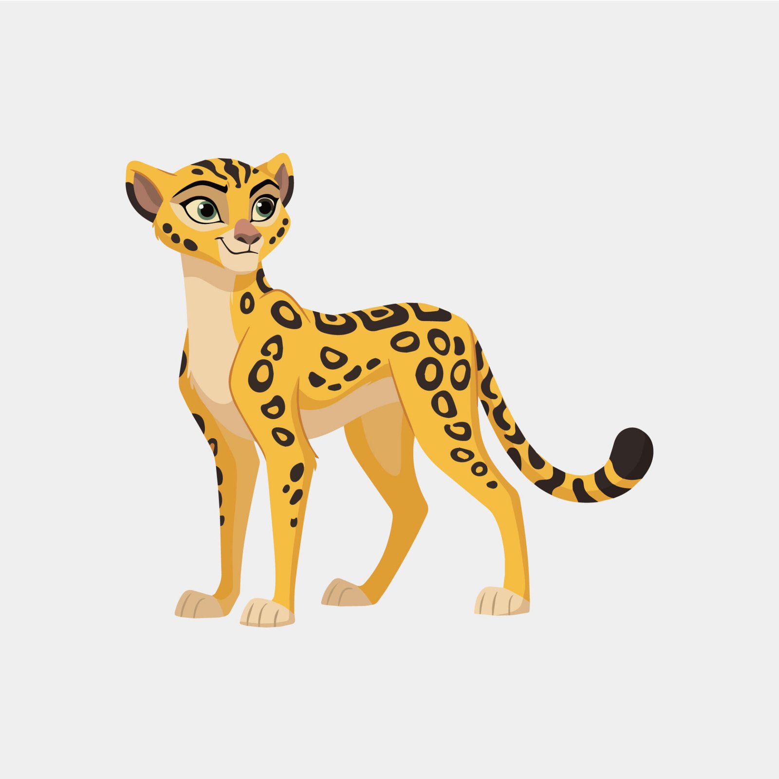 free-vector-cute-cheetah-cartoon-character-standing-pose