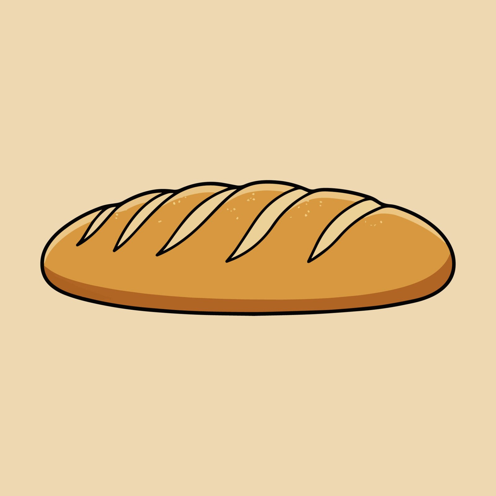 freshly-baked-french-baguette-bread-vector-illustration