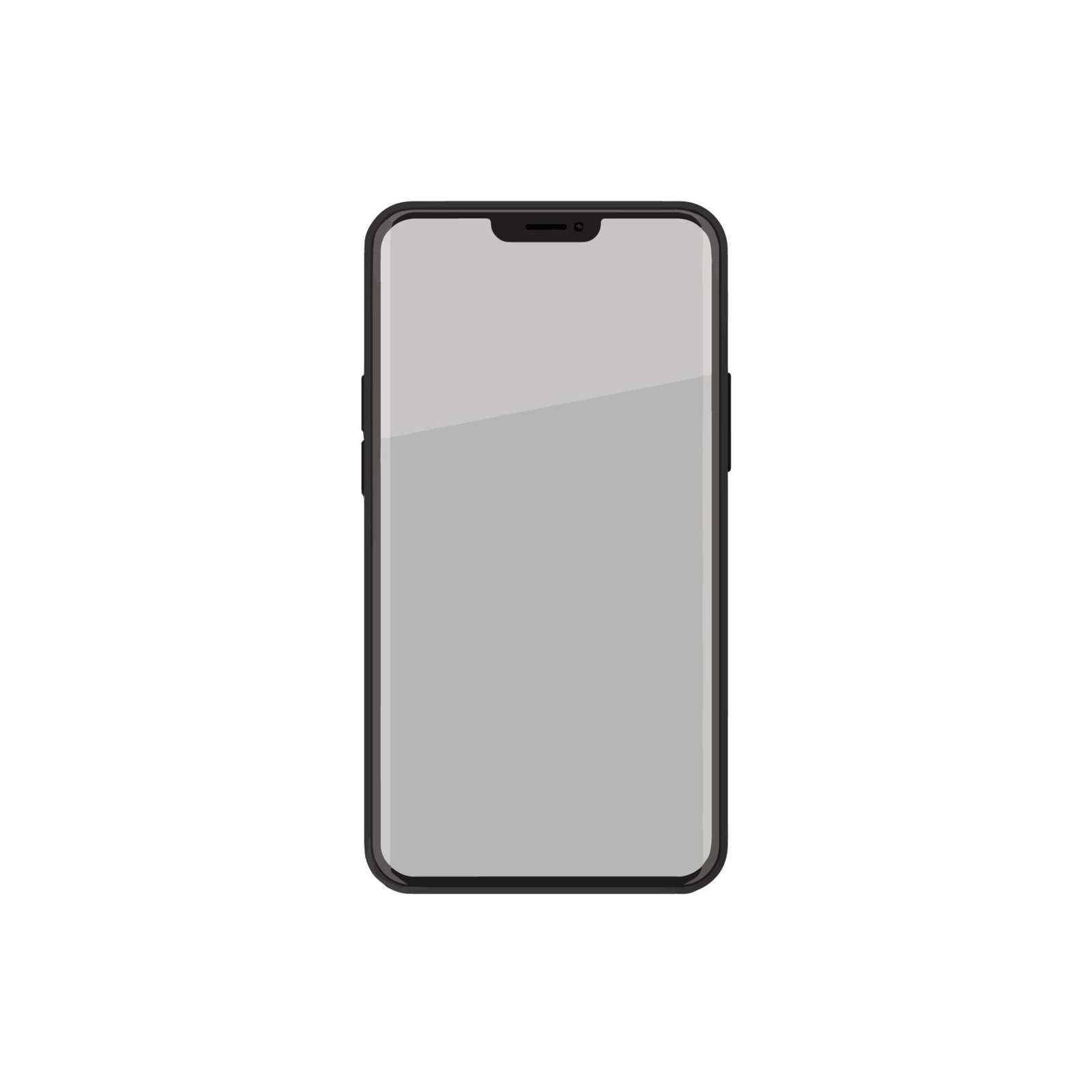modern-black-smartphone-screen-mockup-vector-illustration