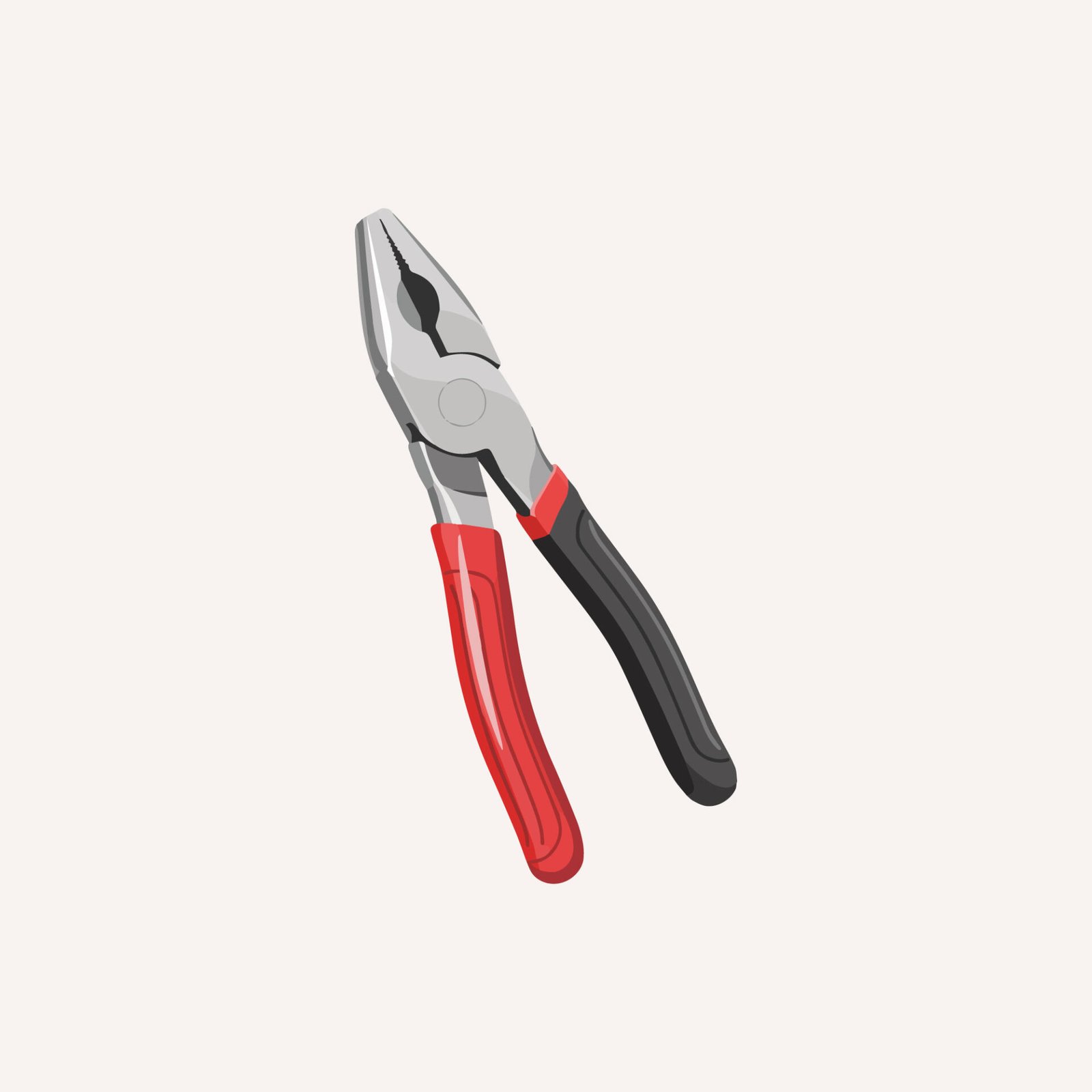 combination-pliers-hand-tool-vector-illustration
