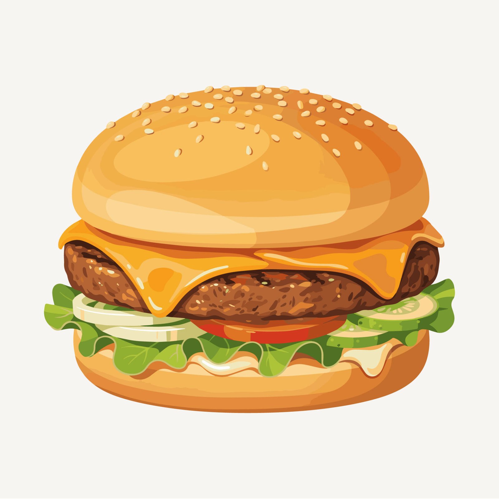 delicious-cheeseburger-vector-illustration