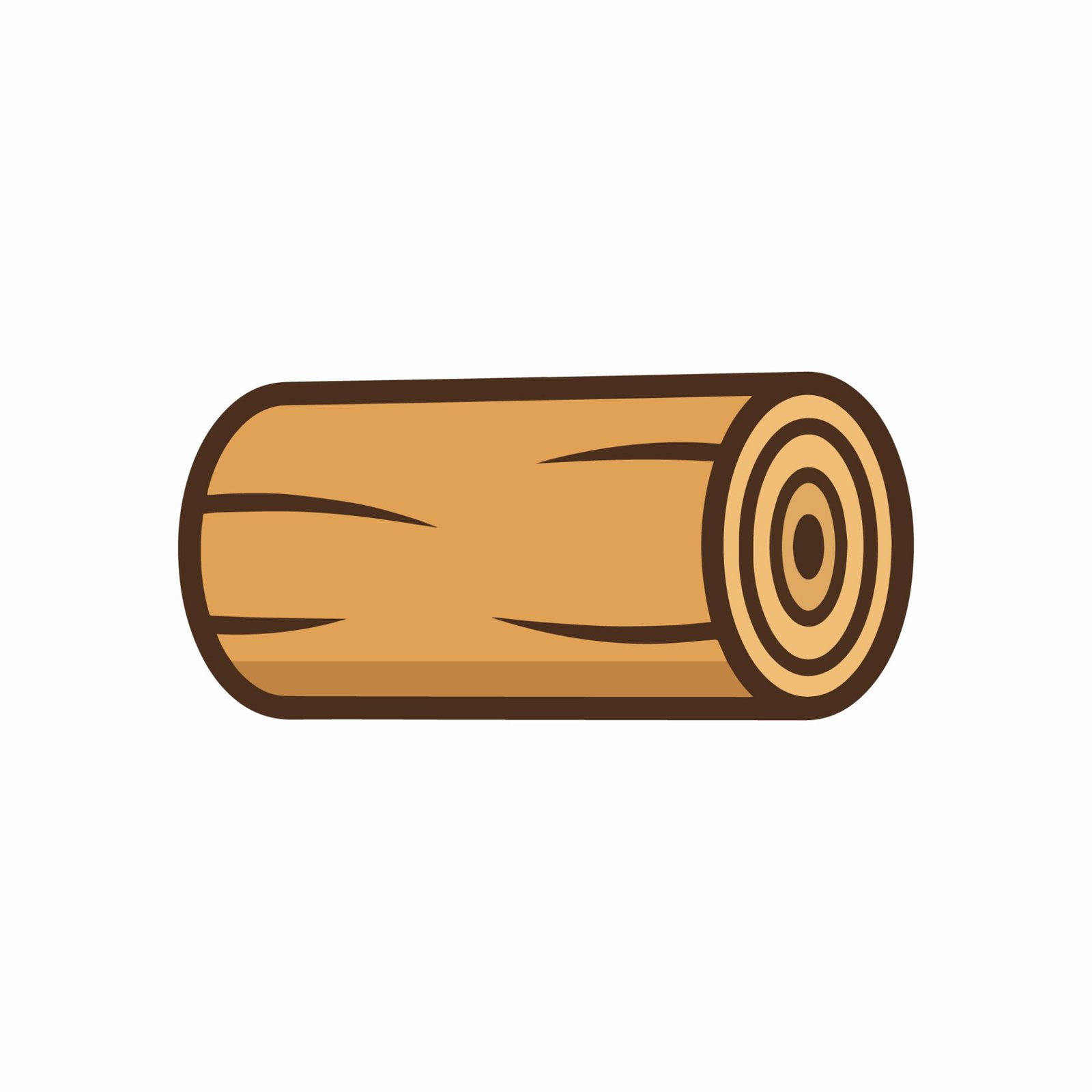 flat-vector-timber-log-asset-for-design
