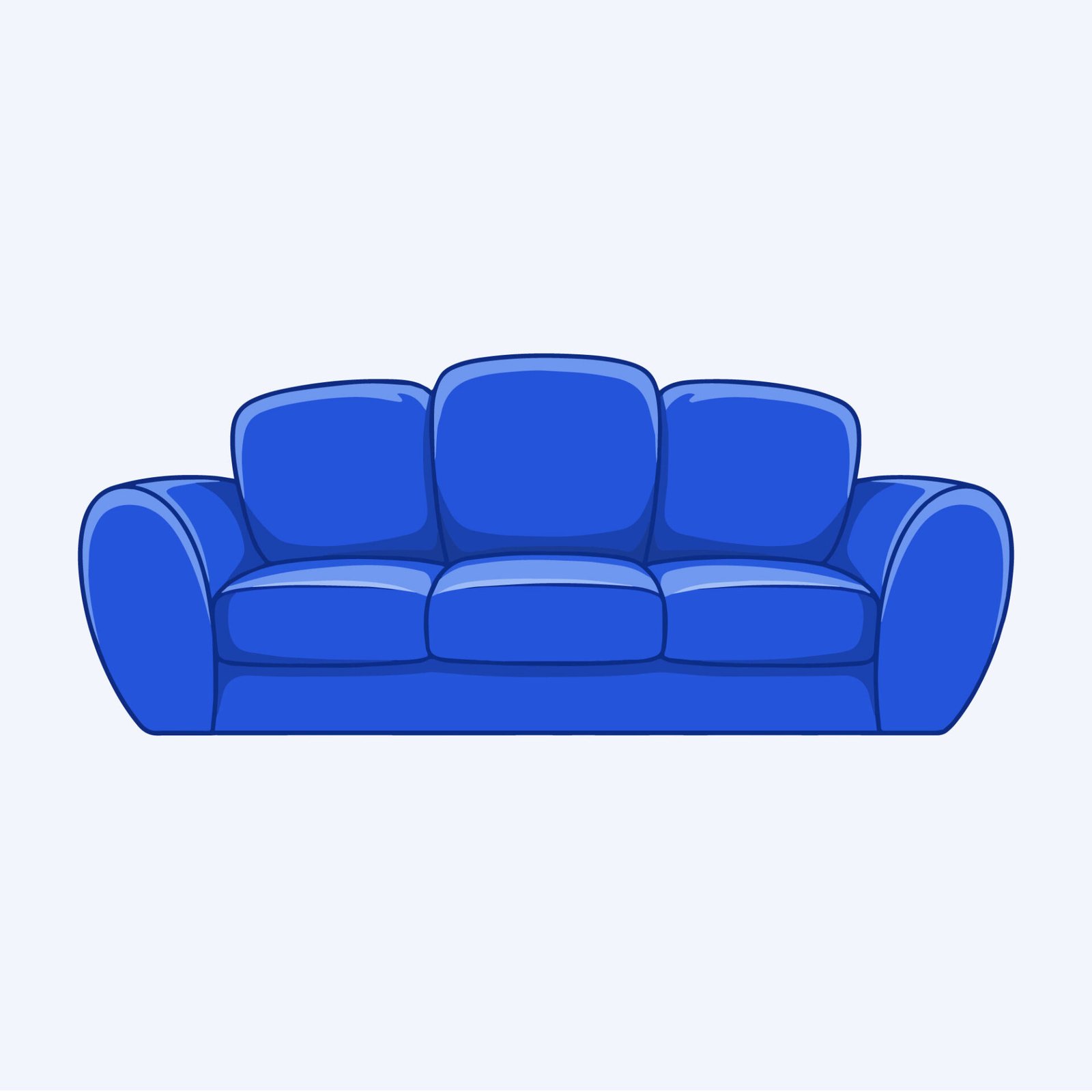 comfortable-blue-sofa-vector-illustration