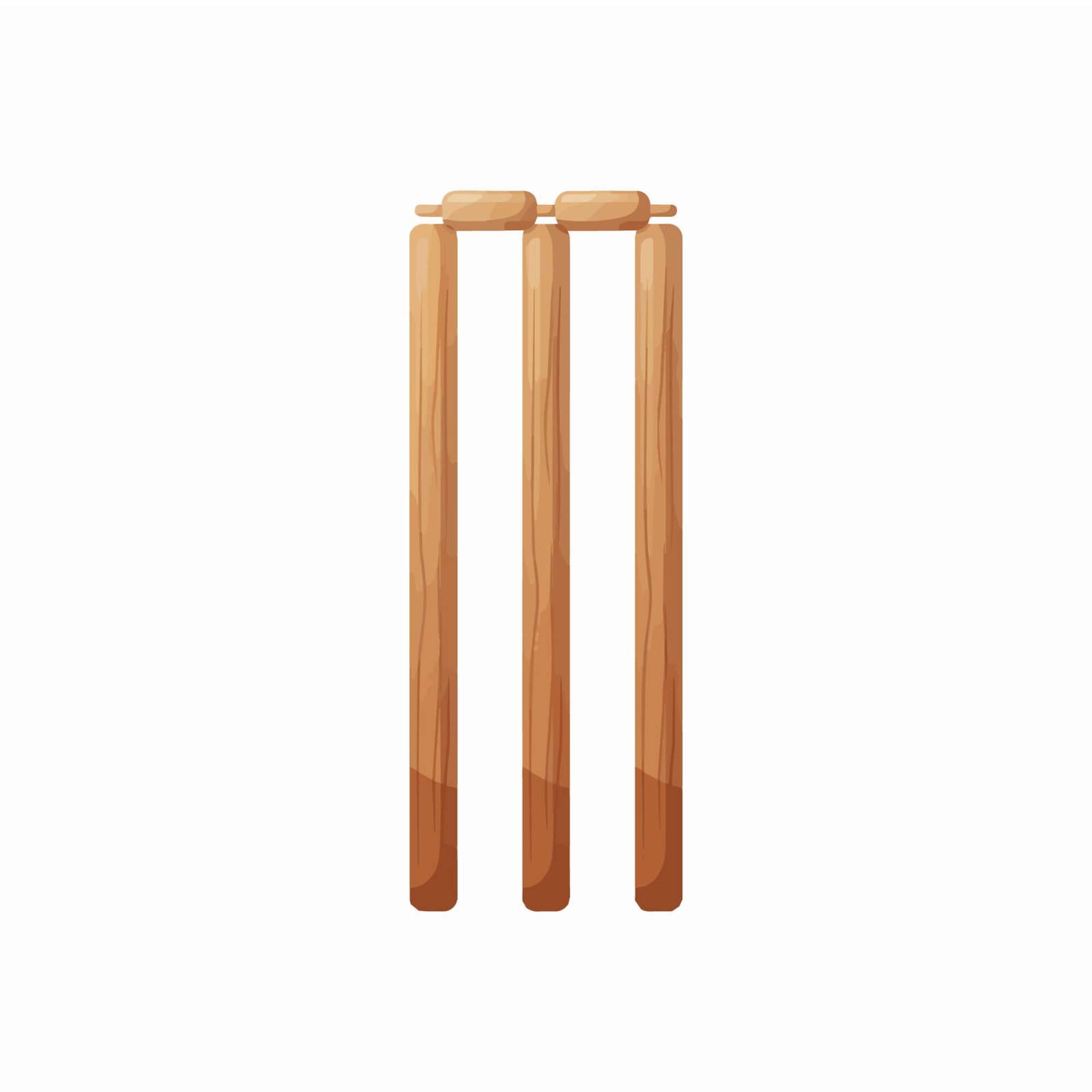 realistic-wooden-cricket-stump-vector