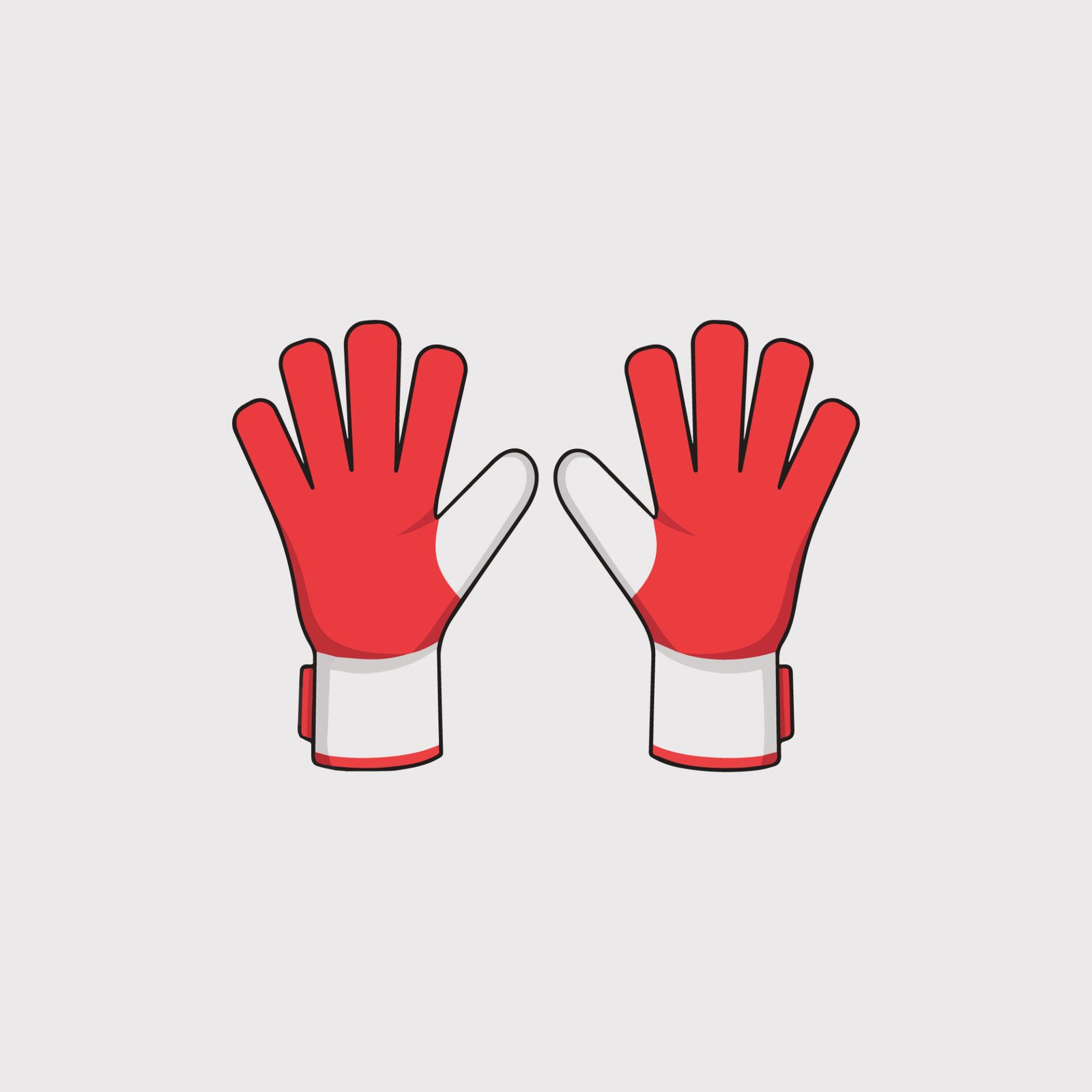 red-and-white-goalkeeper-gloves-vector-illustration
