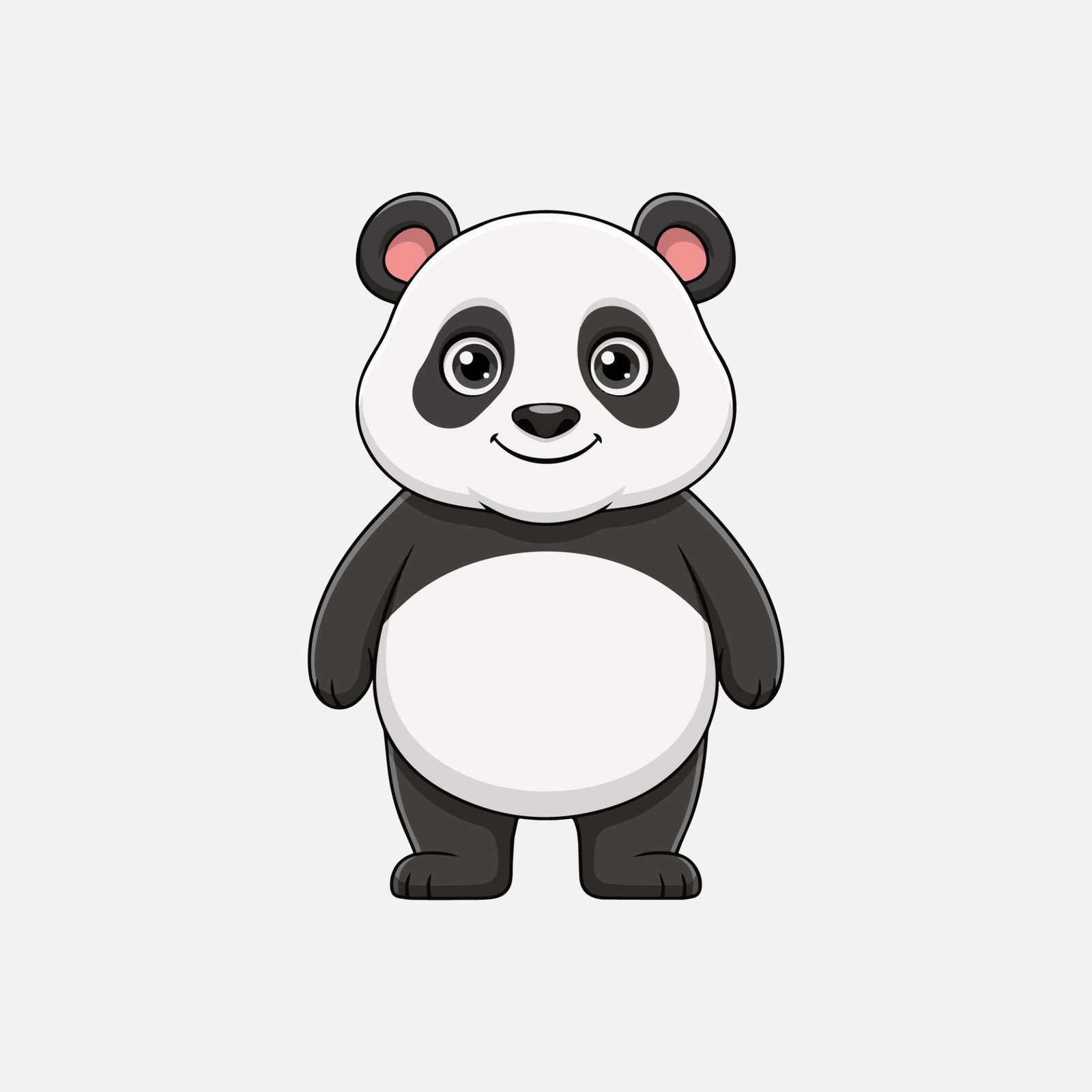 adorable-panda-bear-character-isolated-vector