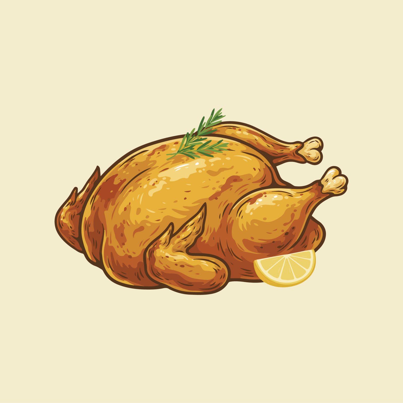 whole-roasted-chicken-vector-illustration