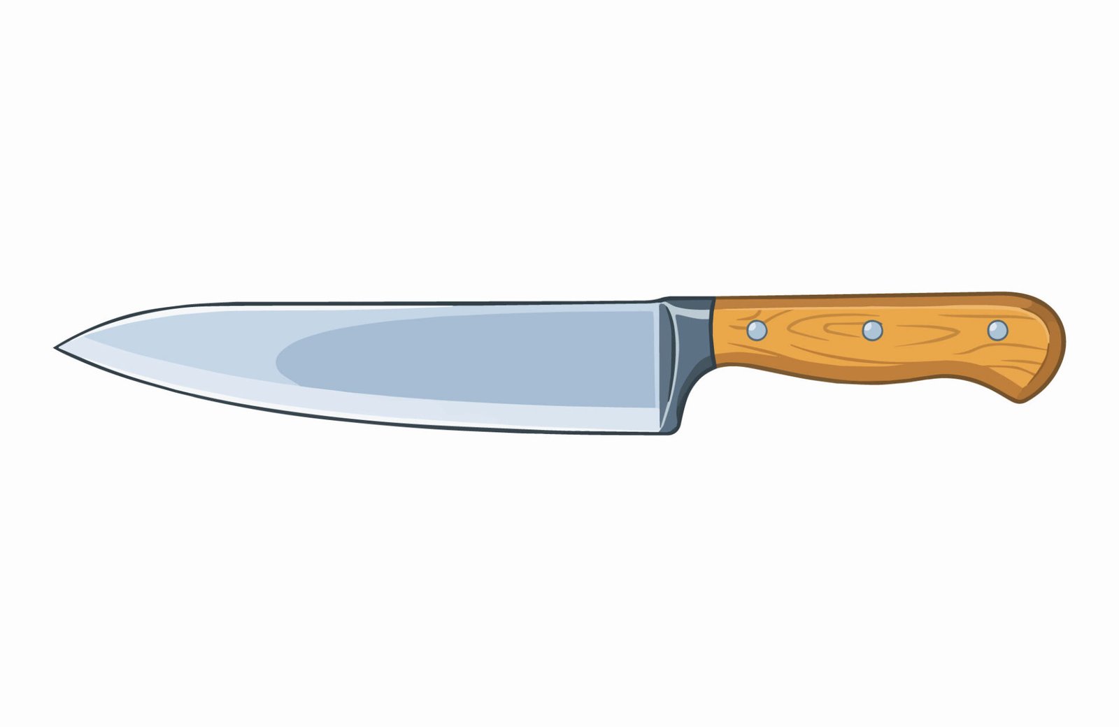 professional-kitchen-chef-knife-vector-illustration