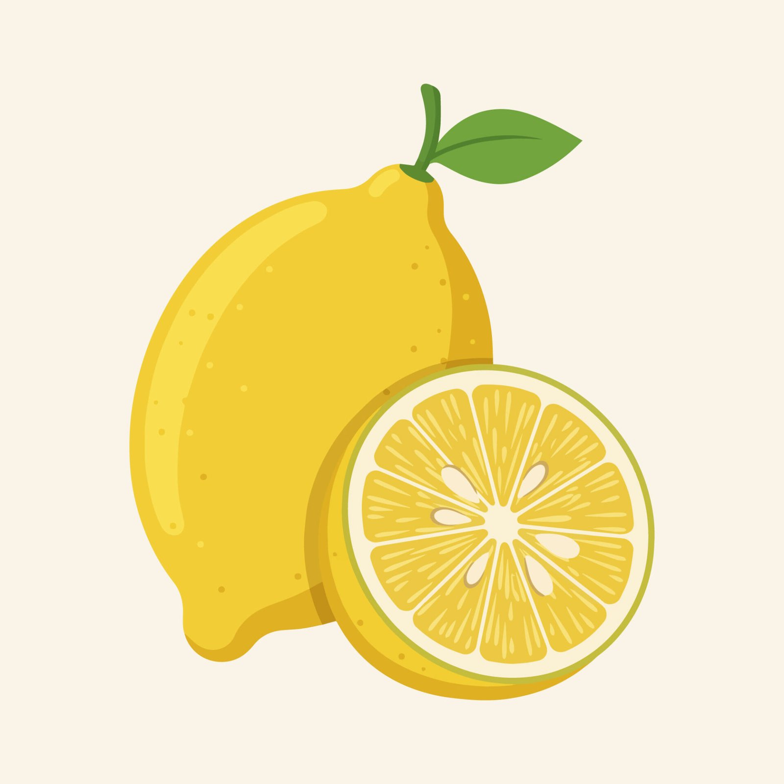 fresh-yellow-lemon-fruit-with-slice-vector-illustration