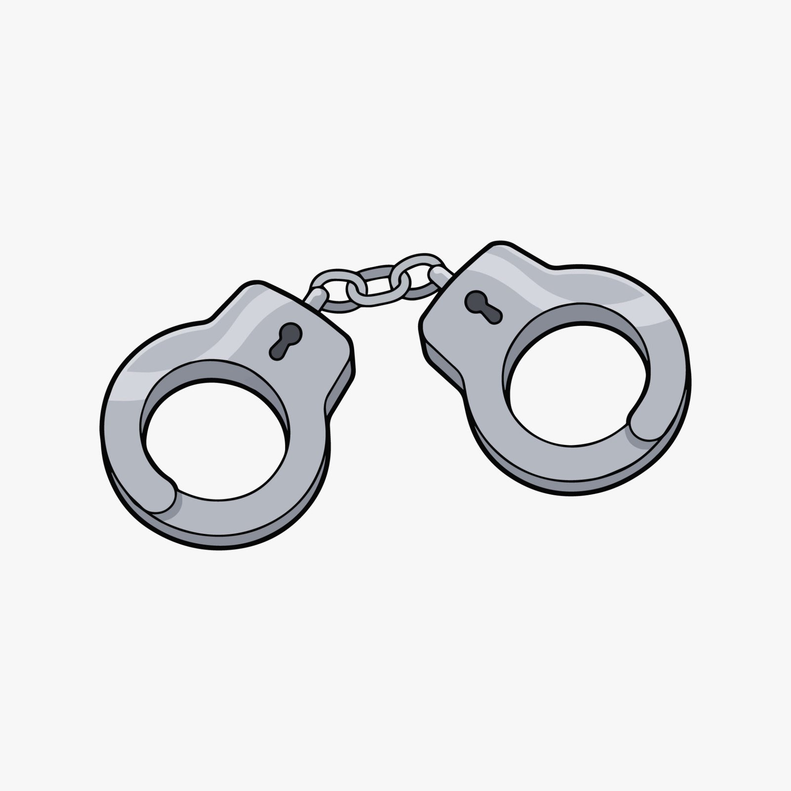 open-handcuffs-metallic-vector-icon-isolated