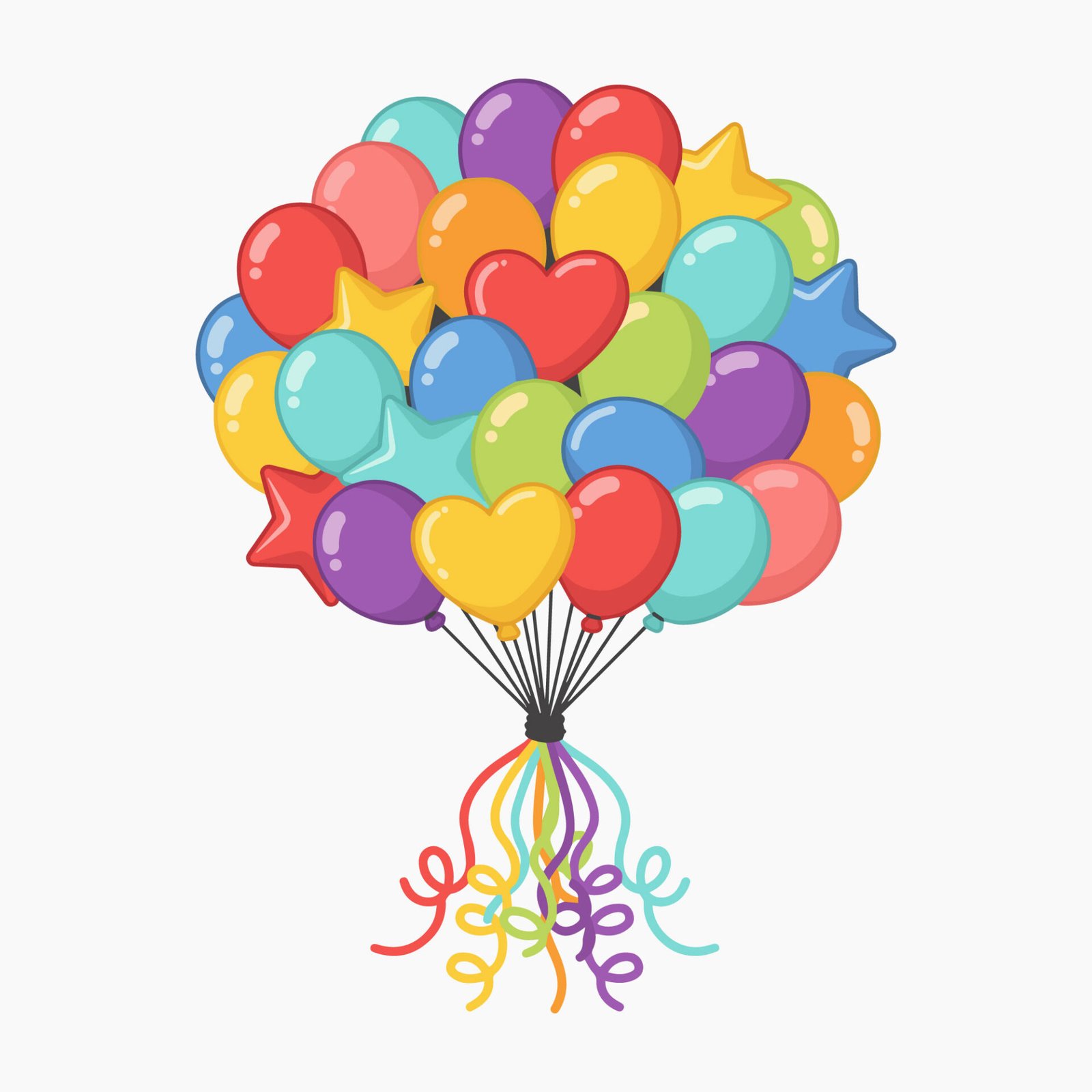 large-bunch-of-colorful-party-balloons-vector-illustration