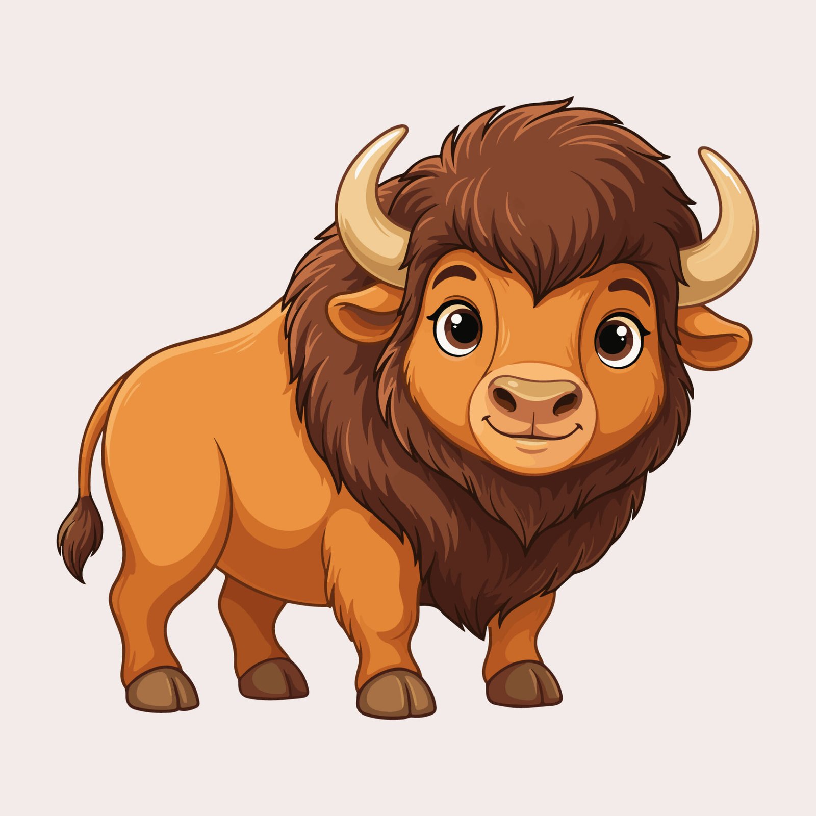 free-vector-cute-baby-bison-cartoon-character