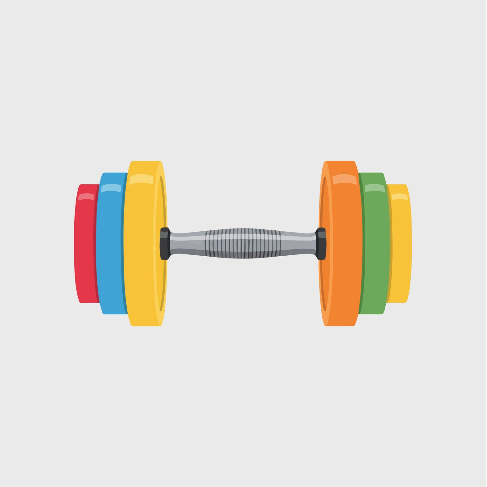 colorful-adjustable-dumbbell-vector-illustration
