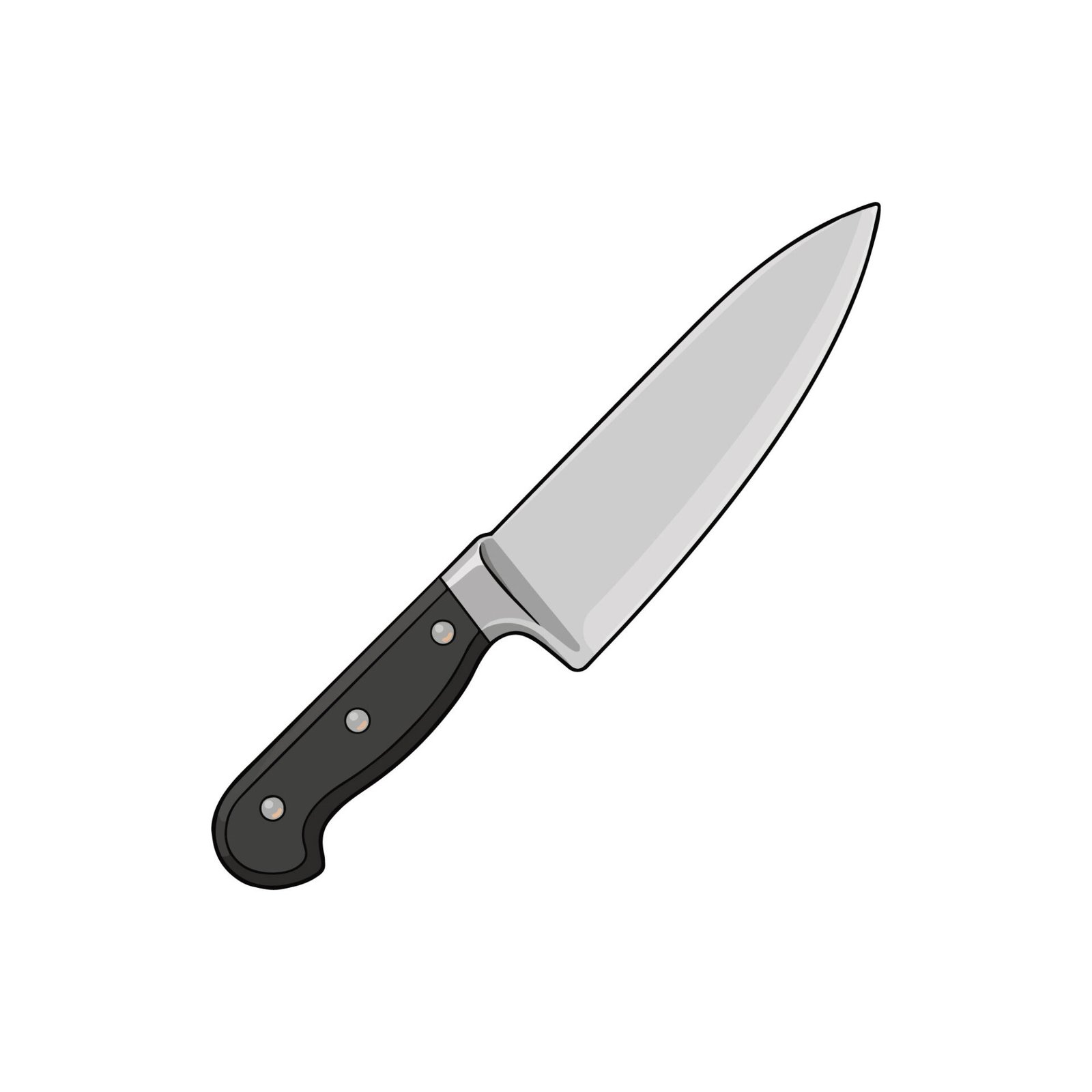 modern-kitchen-chef-knife-vector-illustration