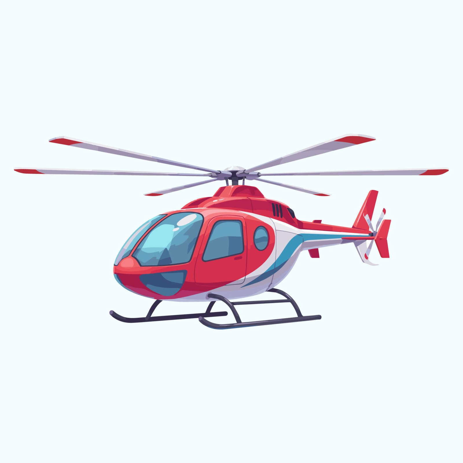 red-emergency-rescue-helicopter-vector-illustration
