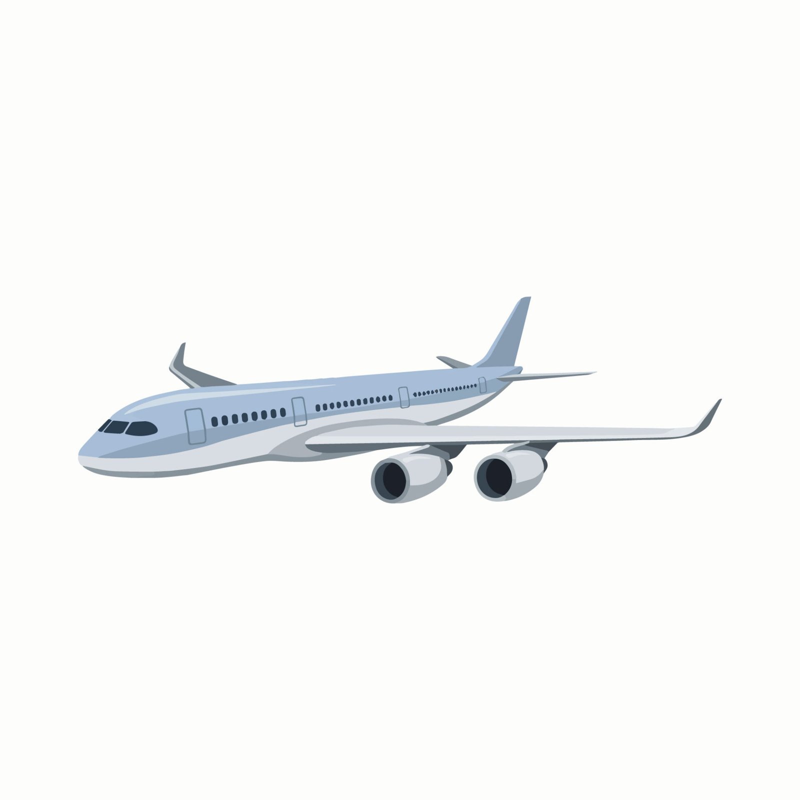 four-engine-passenger-jet-airplane-vector-illustration