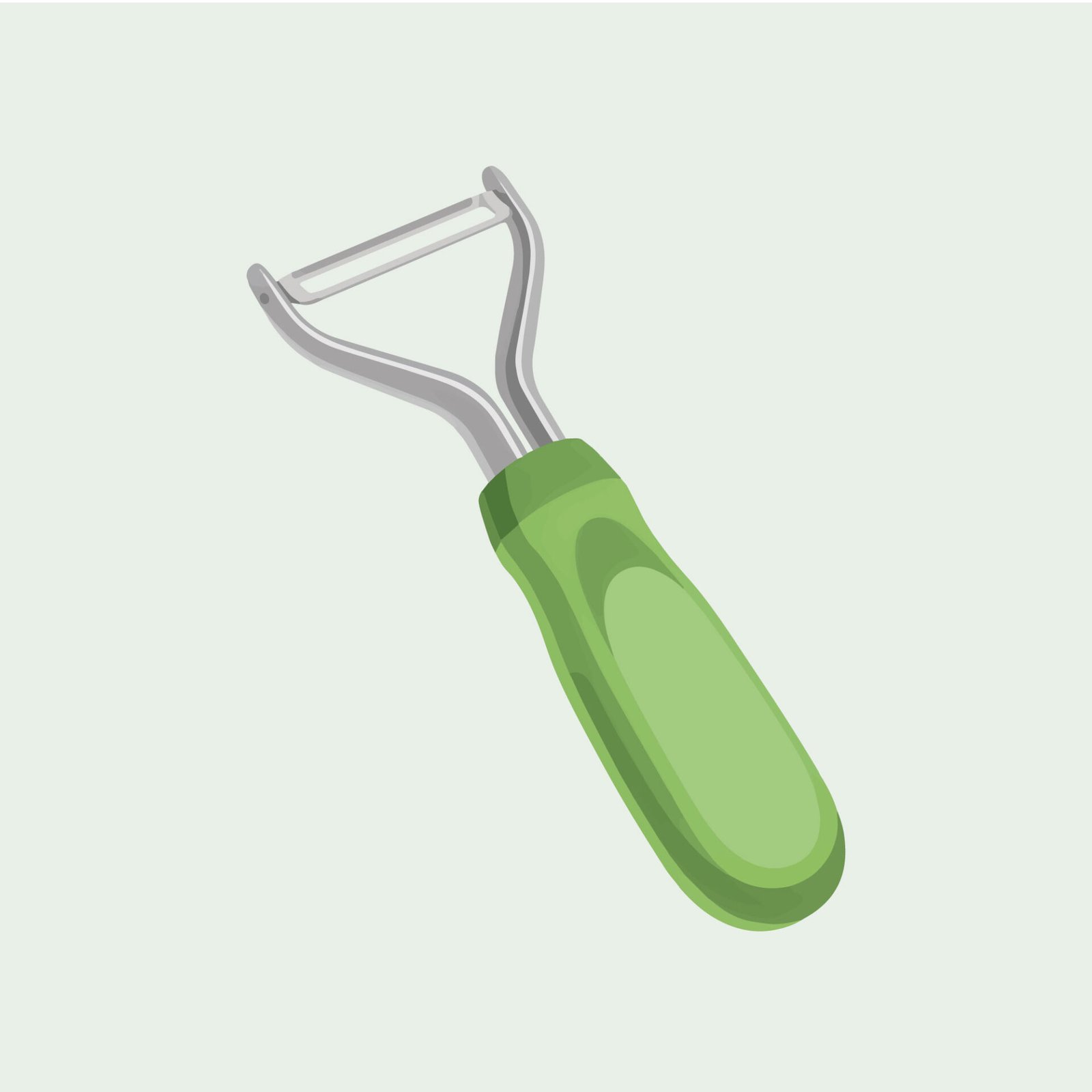 stainless-steel-y-peeler-kitchen-utensil-vector-illustration