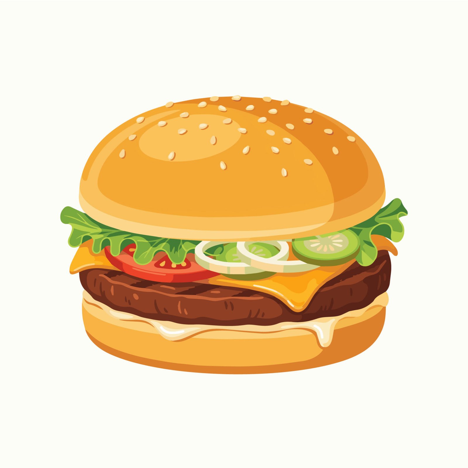 classic-cheeseburger-vector-illustration