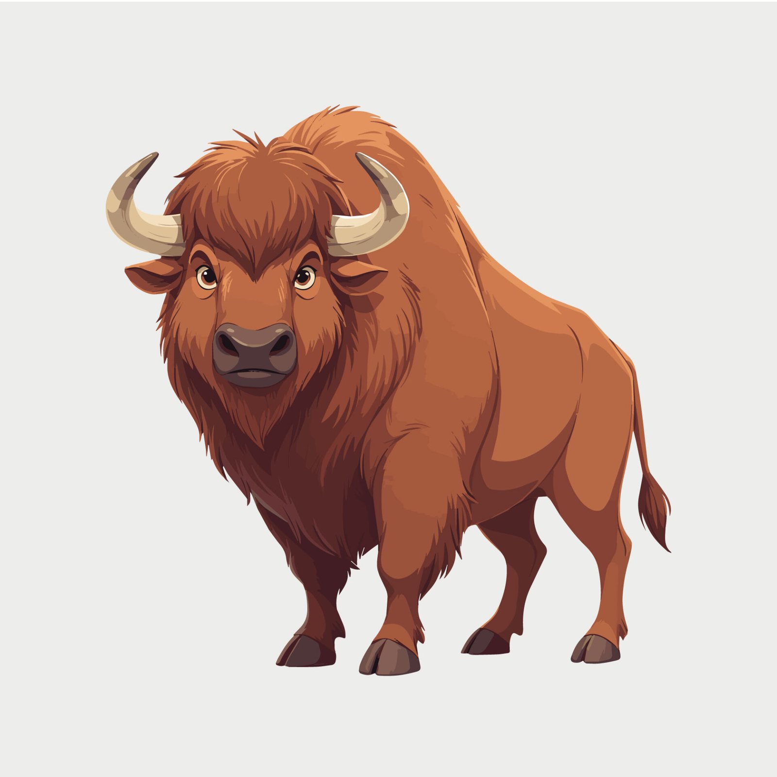 free-vector-strong-american-bison-cartoon-character