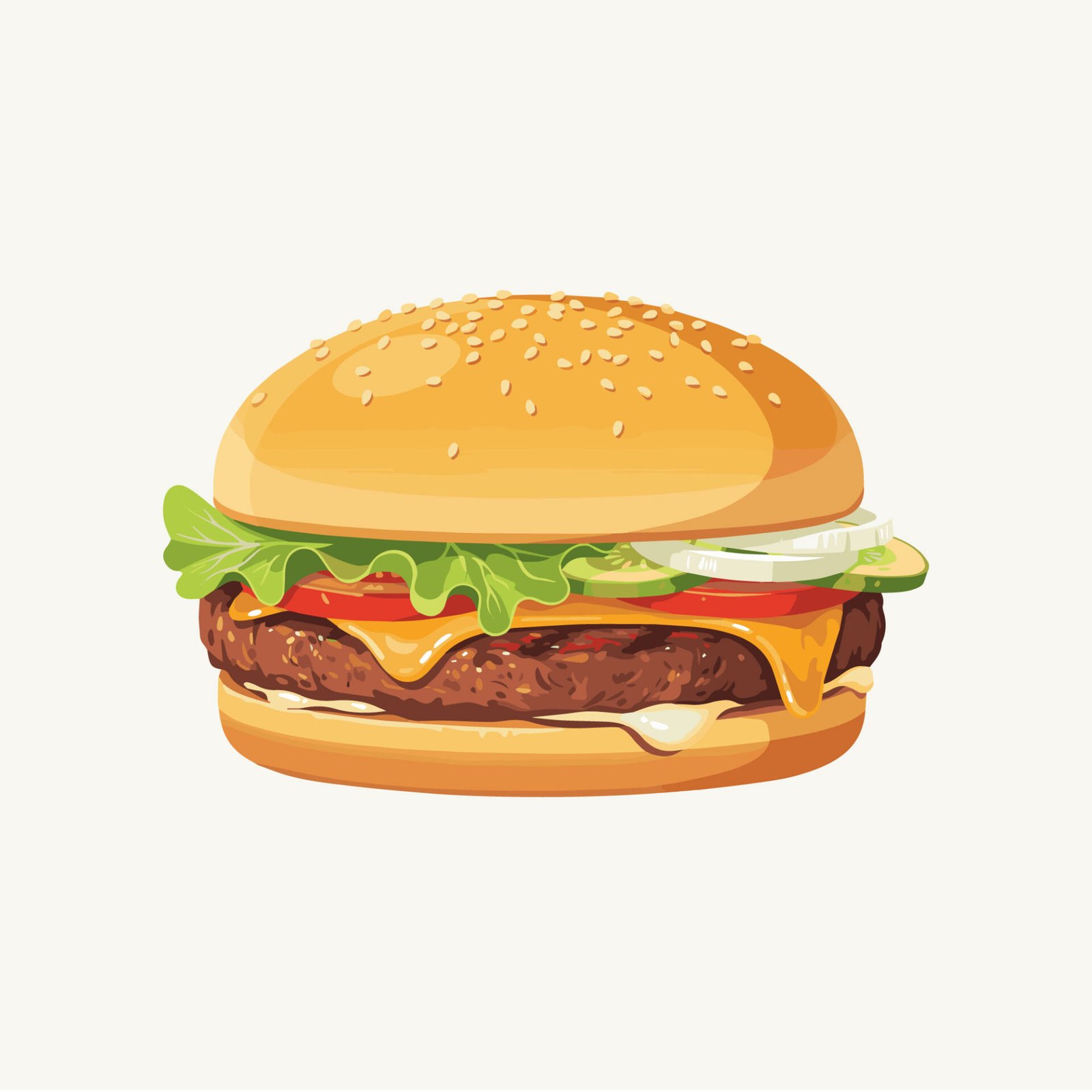 juicy-cheeseburger-vector-illustration