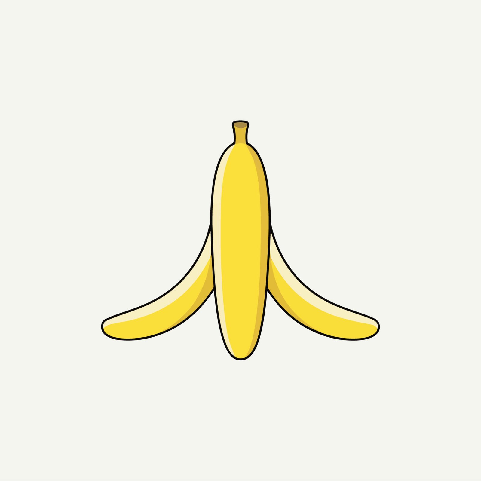 flat-vector-banana-peel-asset-for-design