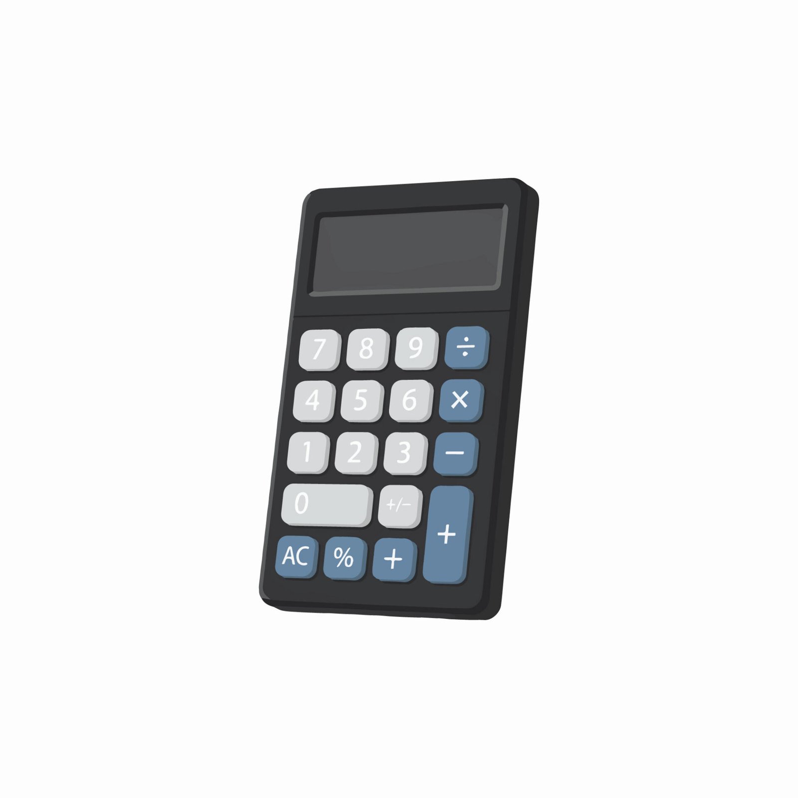 black-electronic-calculator-vector-illustration