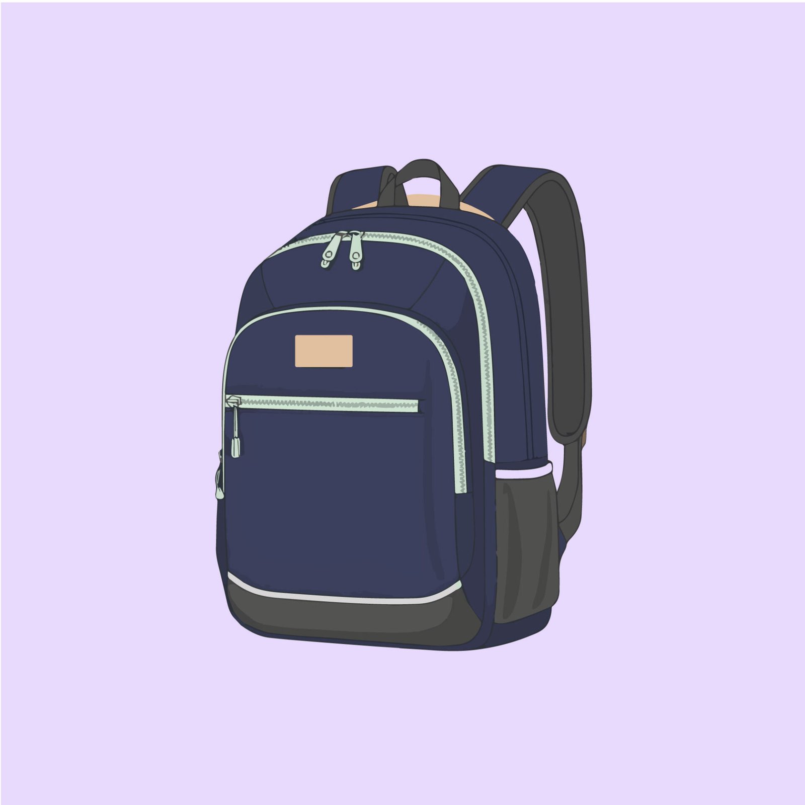dark-blue-school-backpack-vector-illustration