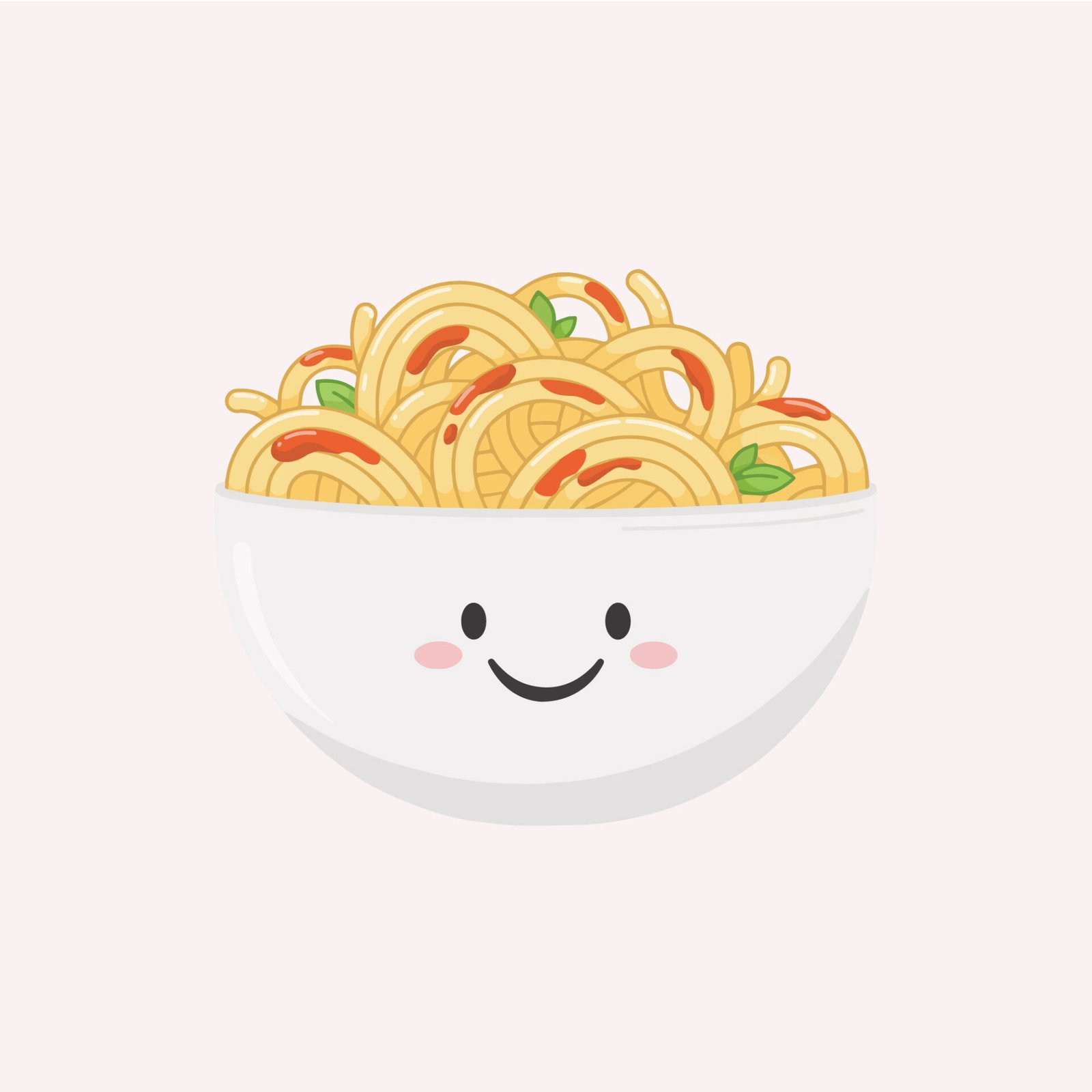 cute-smiling-spaghetti-bowl-kawaii-mascot-vector-illustration