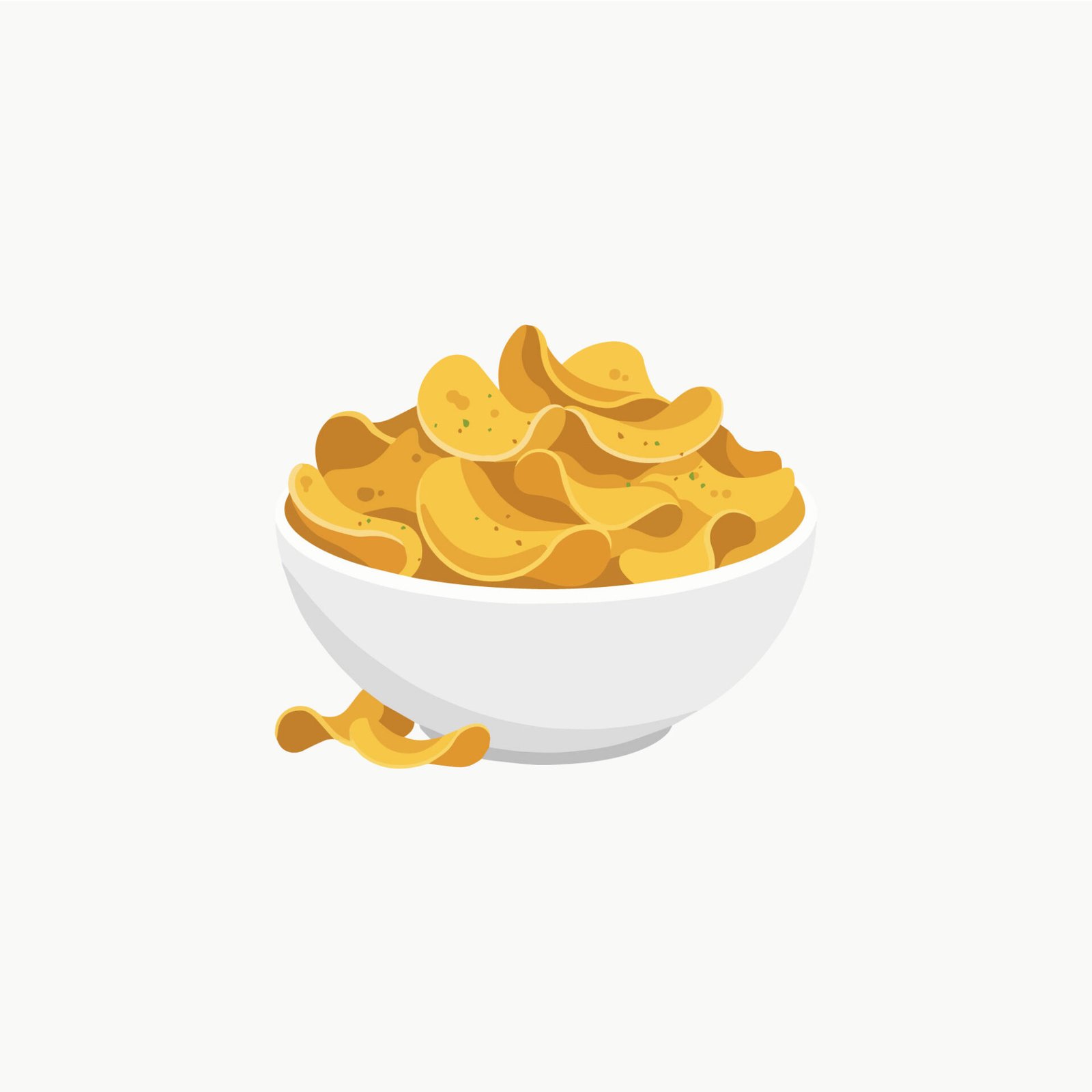 potato-chips-in-a-bowl-vector-illustration