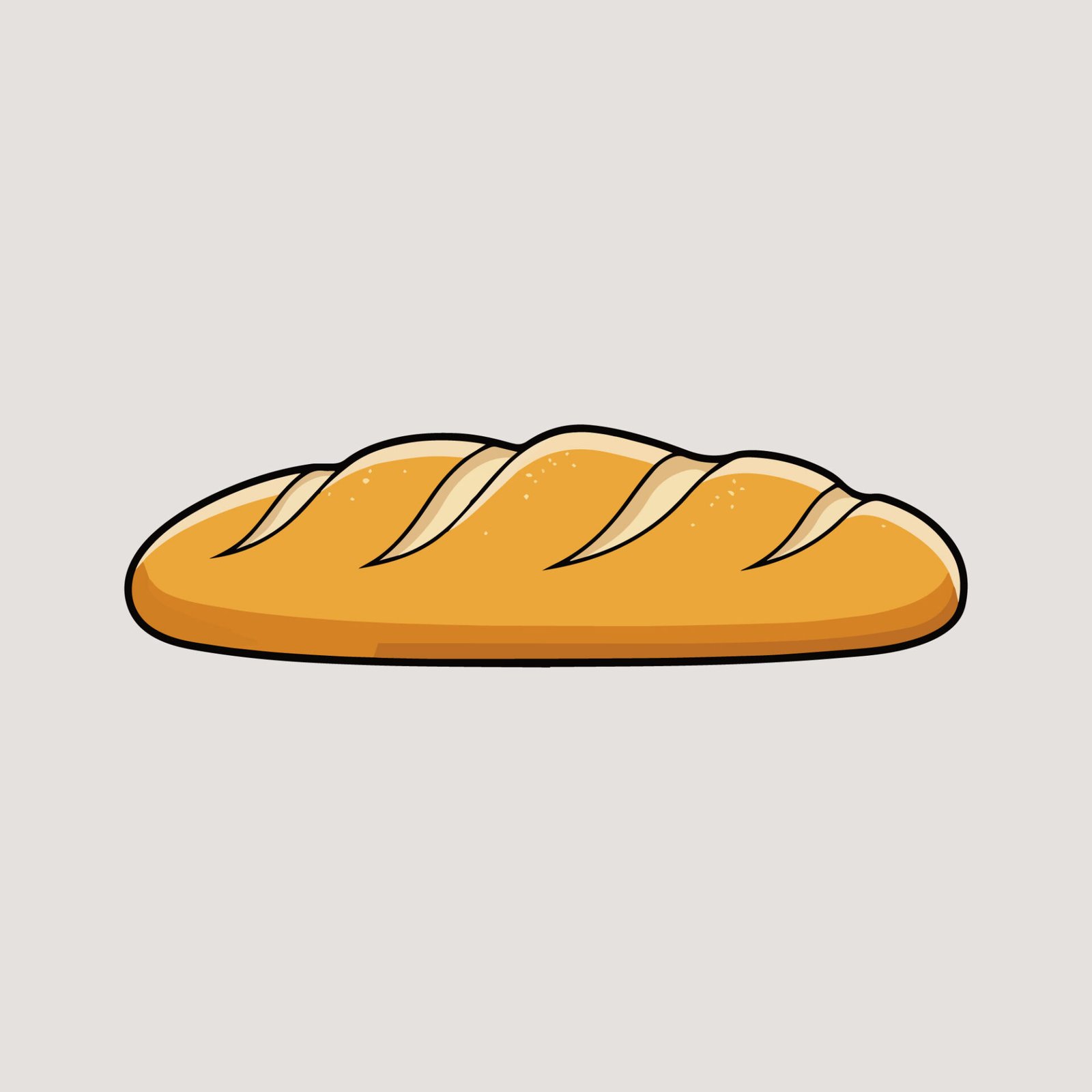 golden-crusty-sliced-baguette-bread-isolated-vector