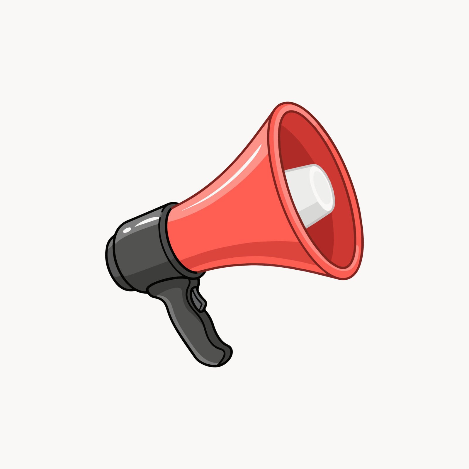 red-megaphone-loudspeaker-vector-illustration