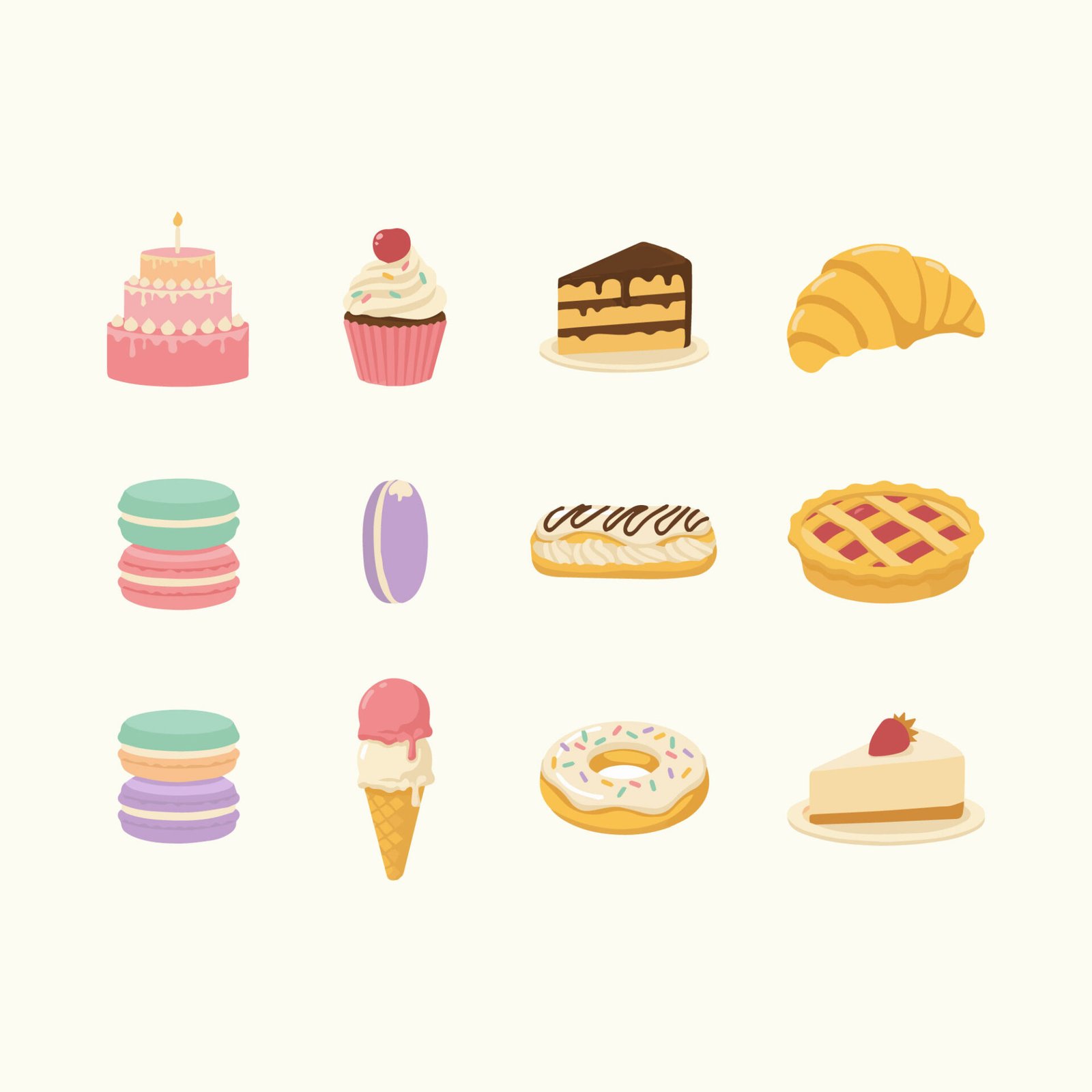 sweet-bakery-desserts-set-vector-illustration